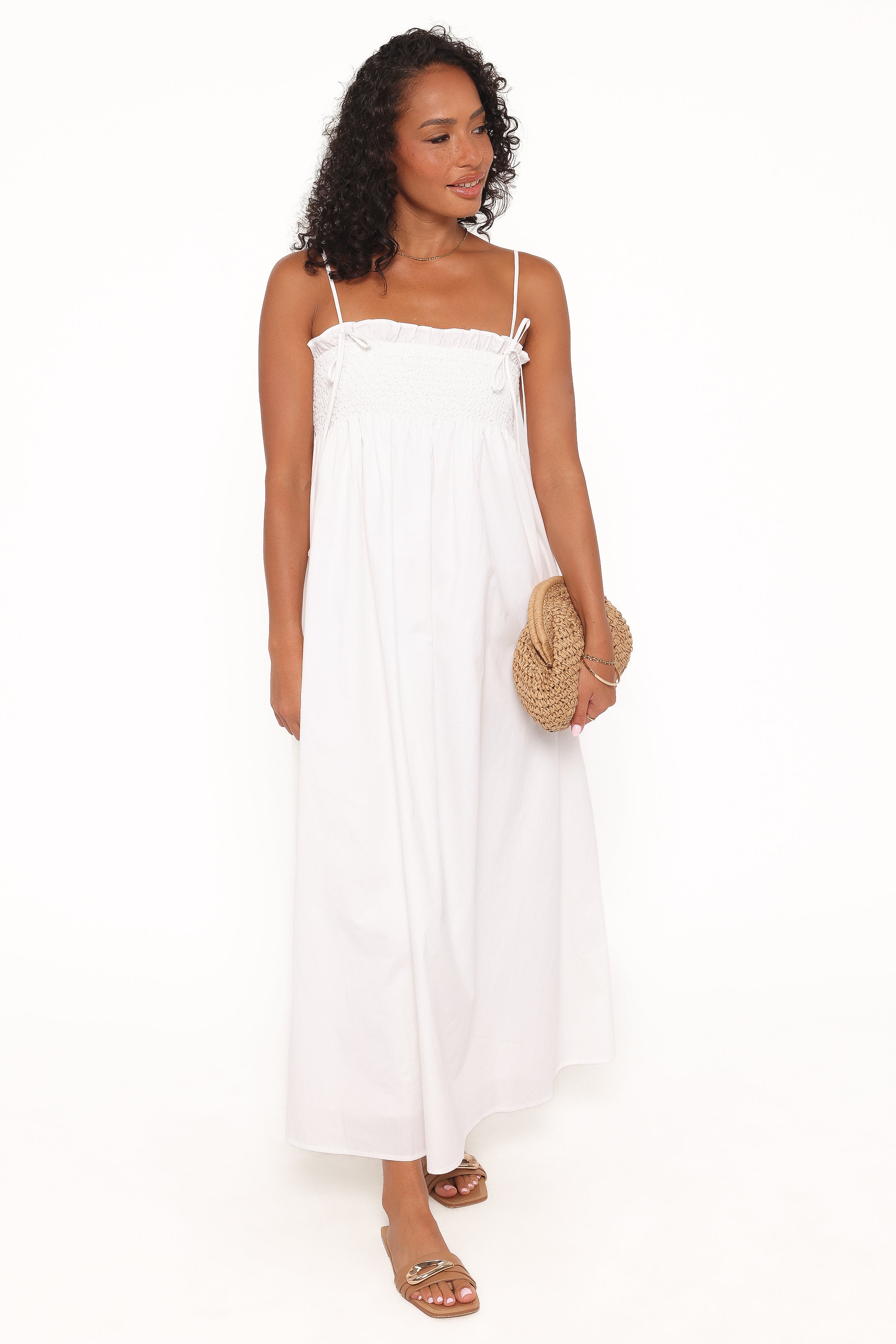 DRESSES Josie Maxi Dress - White