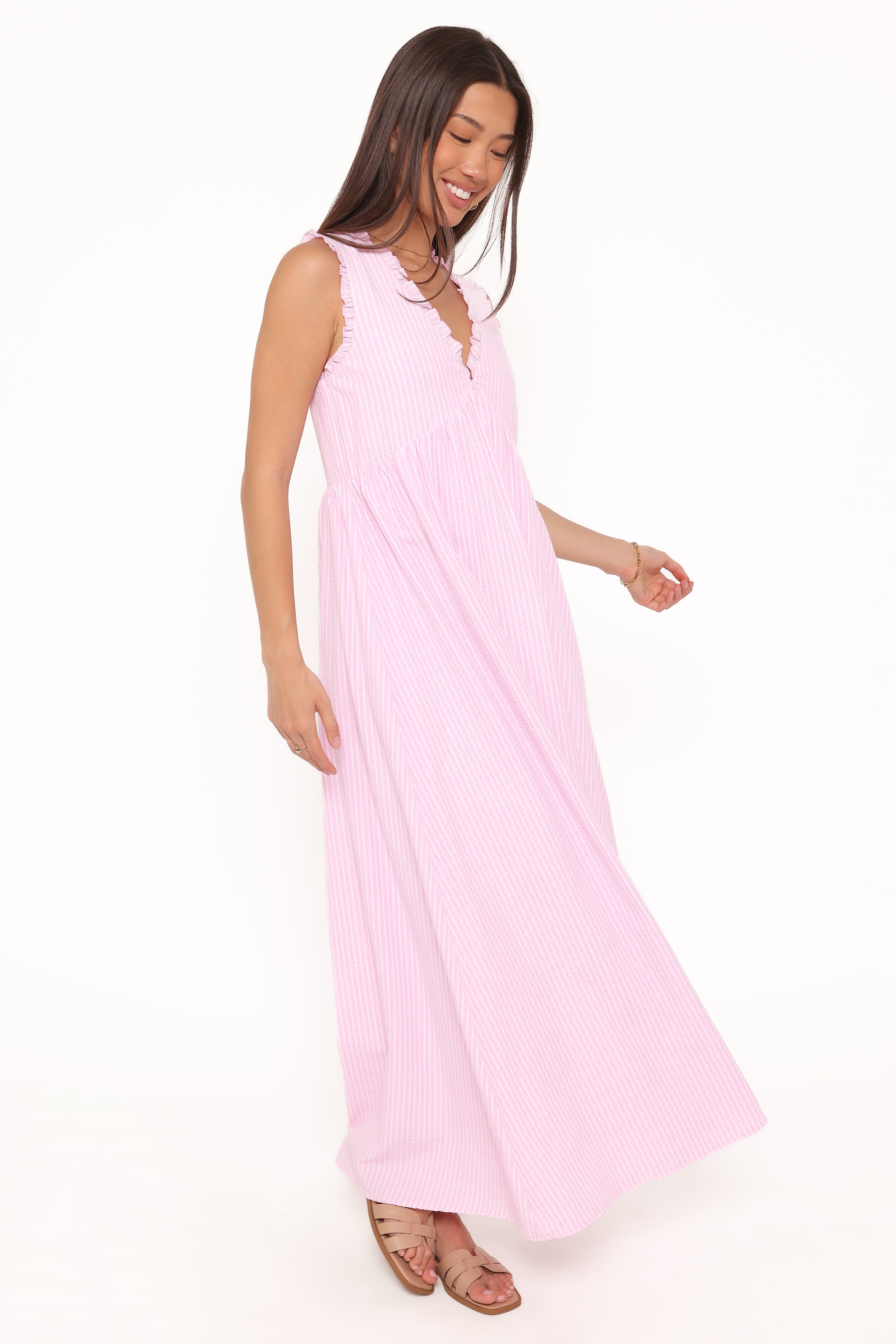 DRESSES Kalan Maxi Dress - Pink Stripe