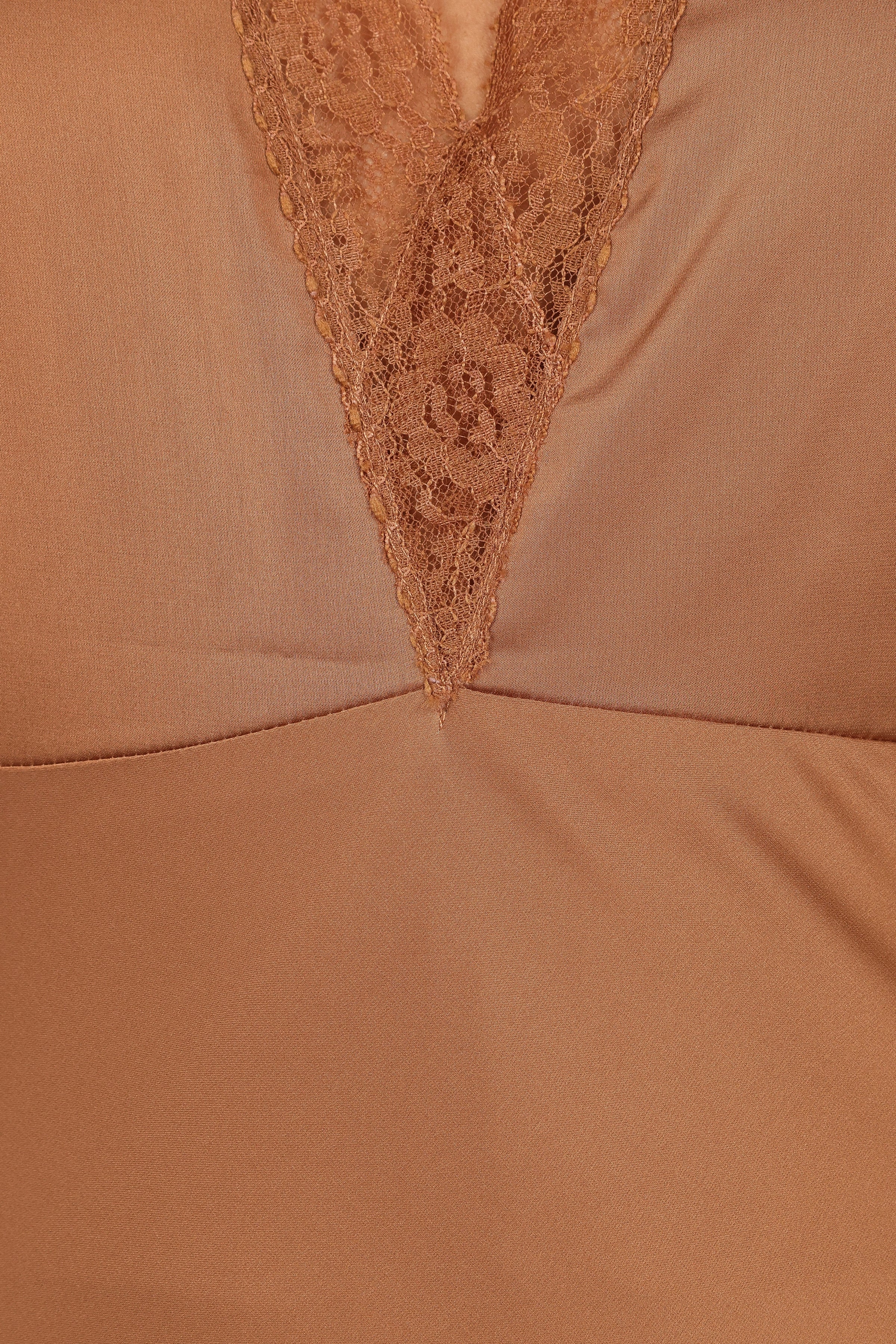 DRESSES Kalina Halterneck Maxi Dress - Bronze