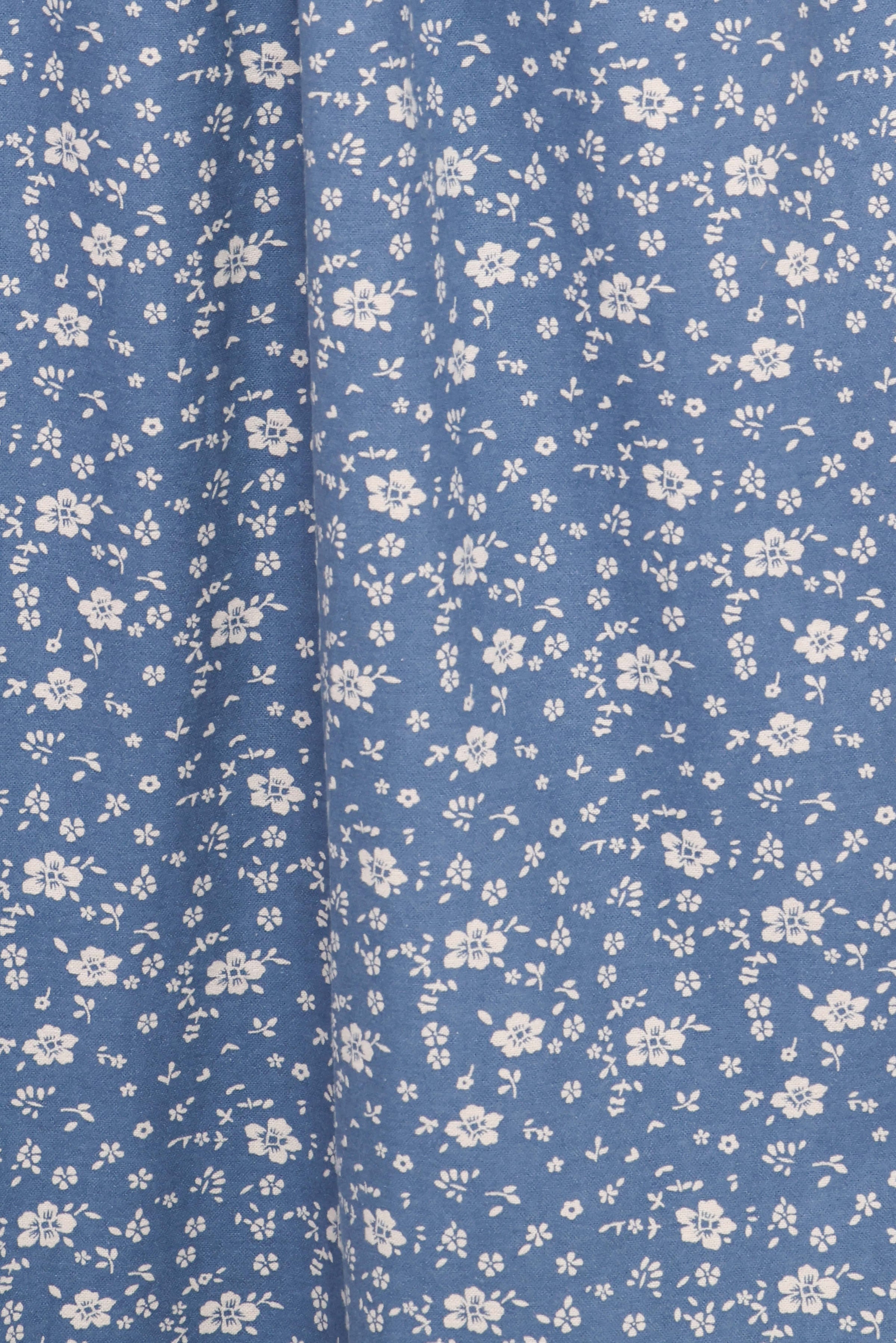 DRESSES Karie Midi Dress - Blue Floral