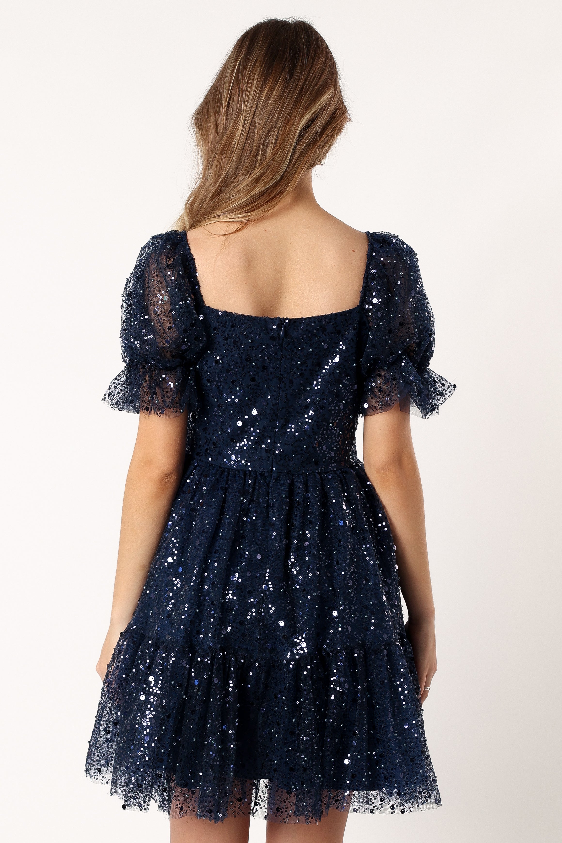 DRESSES @Karina Mini Dress - Navy