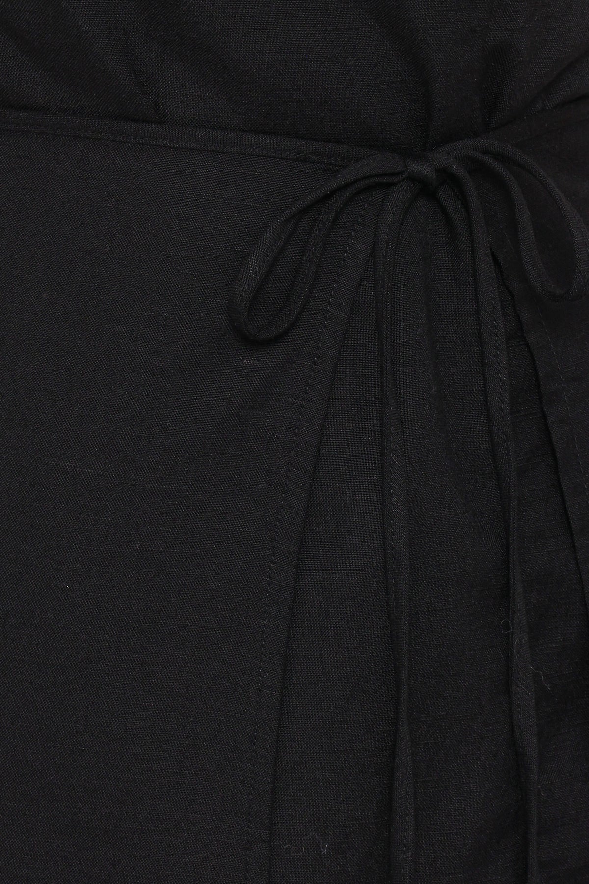 DRESSES Karmen Wrap Mini Dress - Black