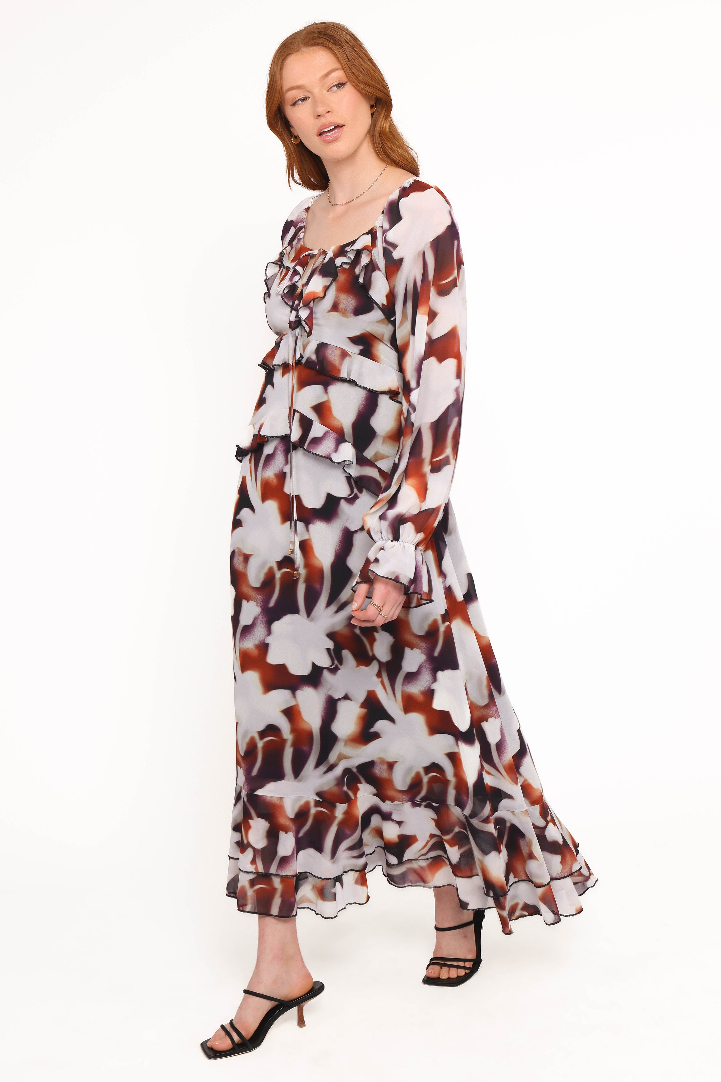 DRESSES Kasey Maxi Dress - Blurred Floral