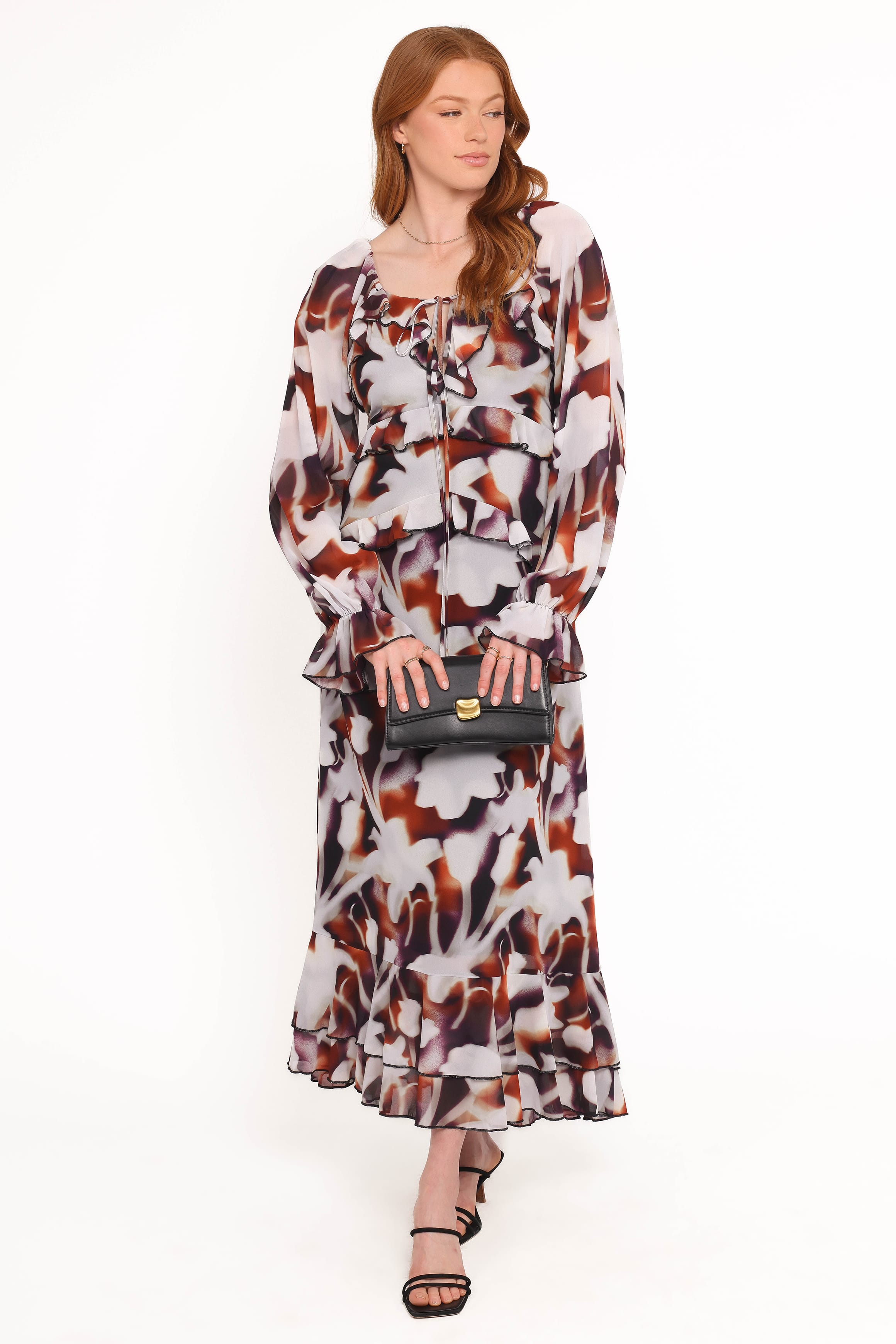DRESSES Kasey Maxi Dress - Blurred Floral