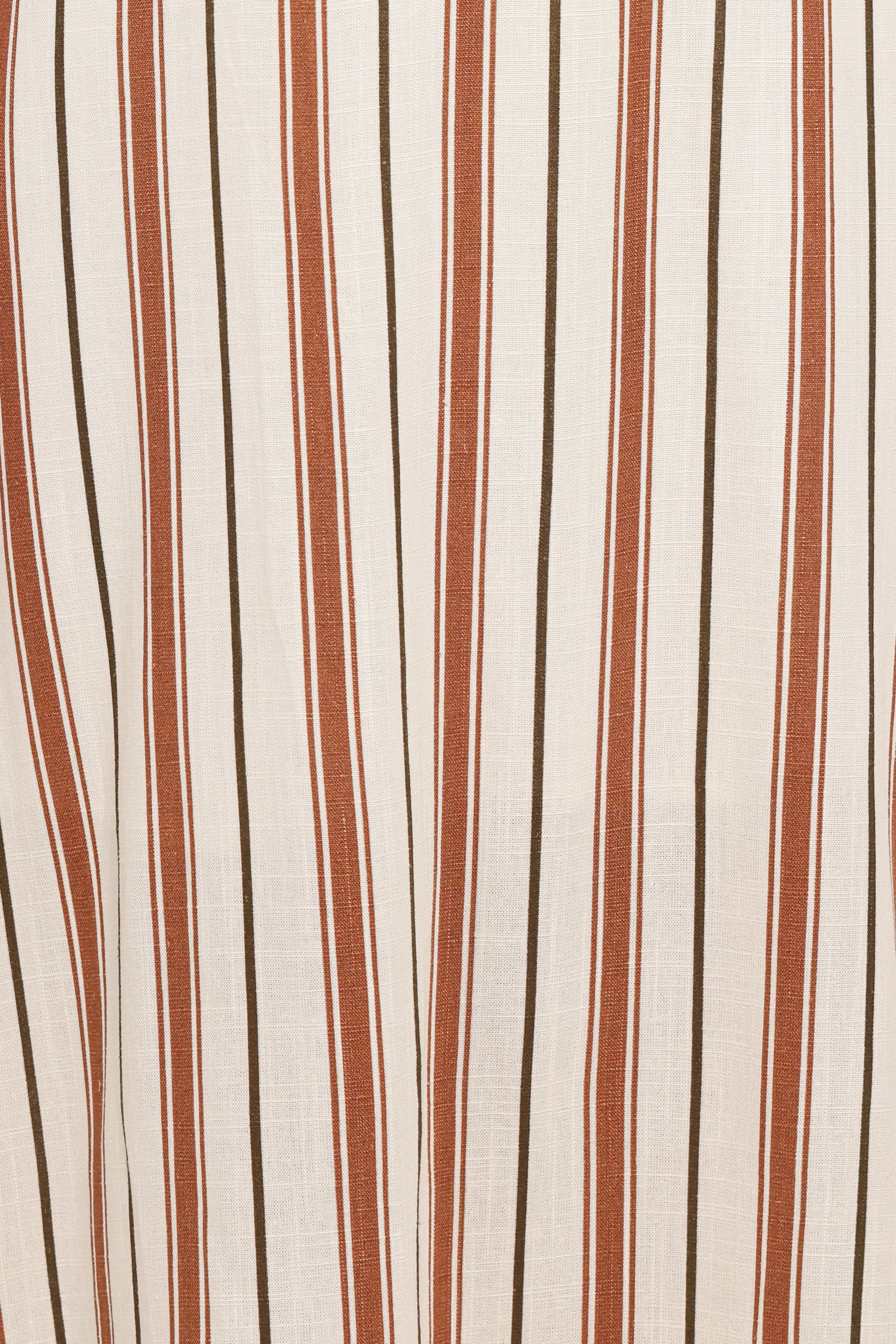 DRESSES Katherine Midi Dress - Brown Stripe