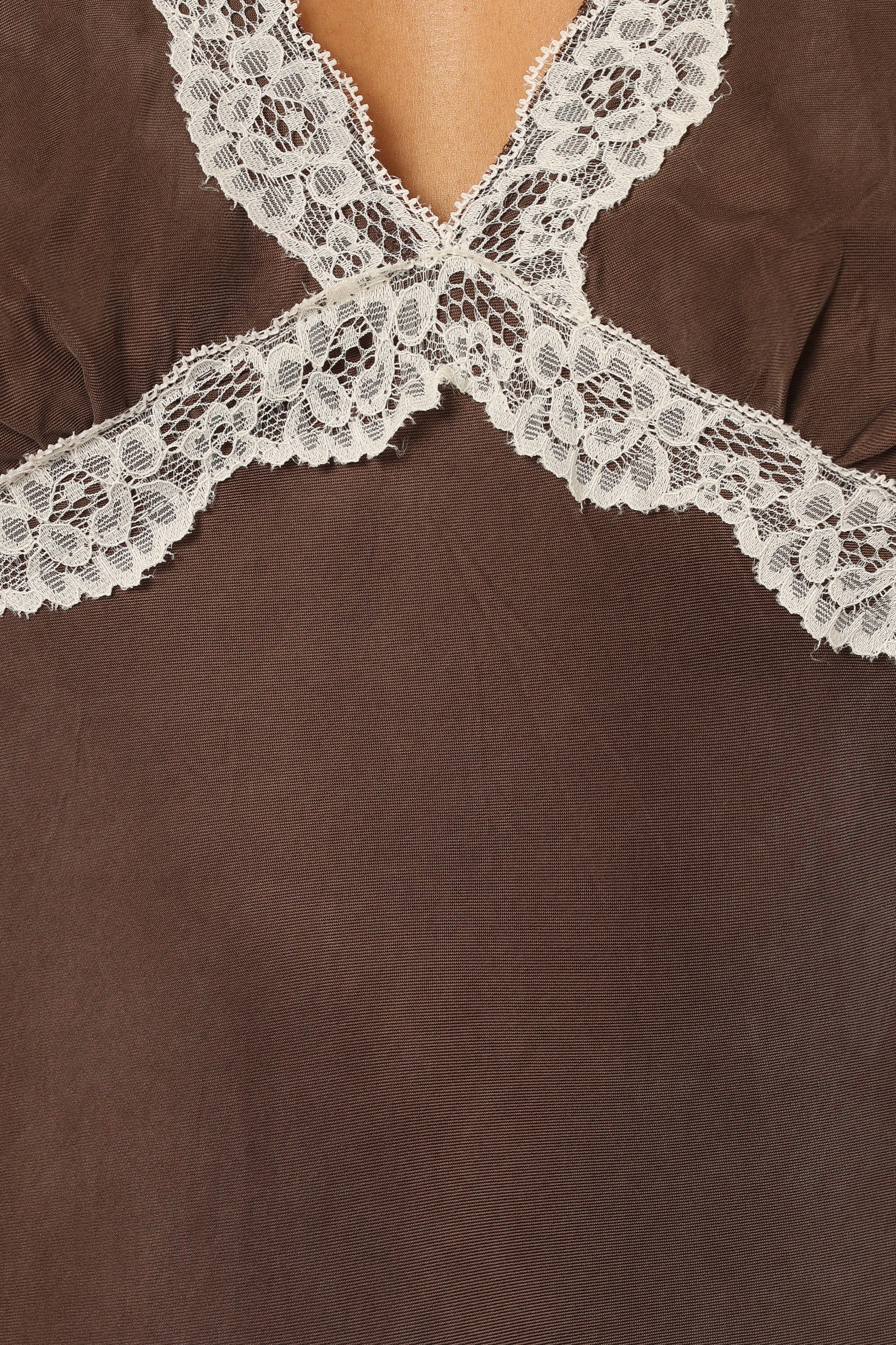 DRESSES @Kathryn Midi Dress - Warm Grey