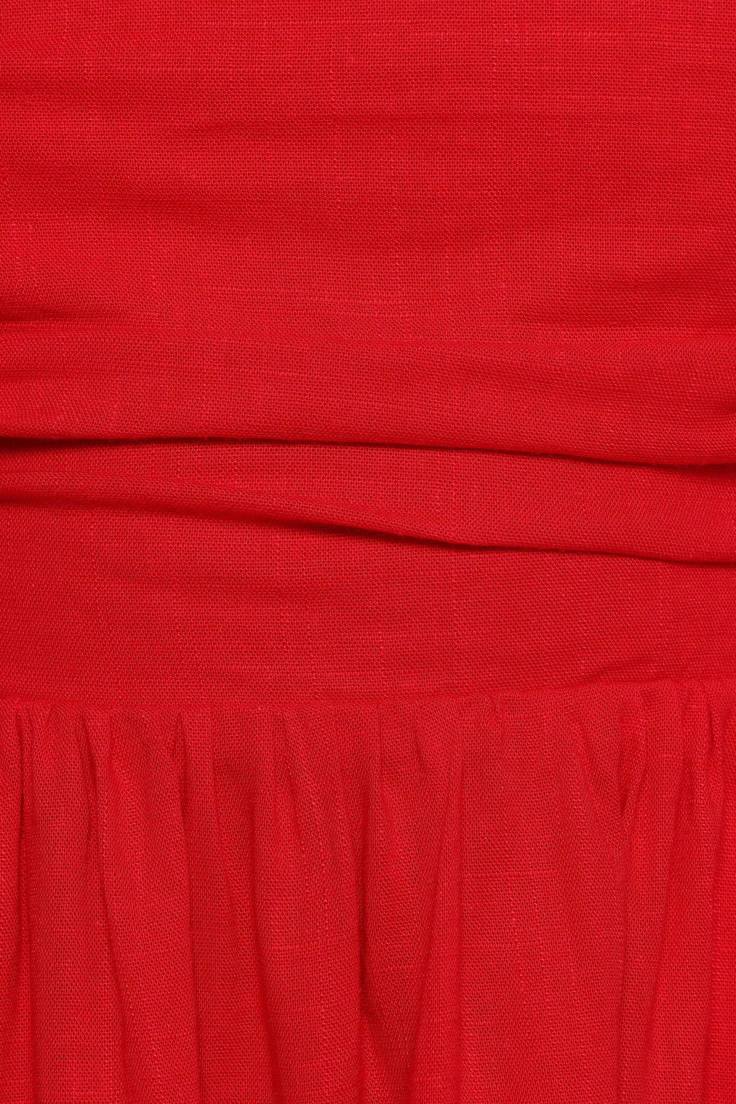 DRESSES Katy Strapless Mini Dress - Red