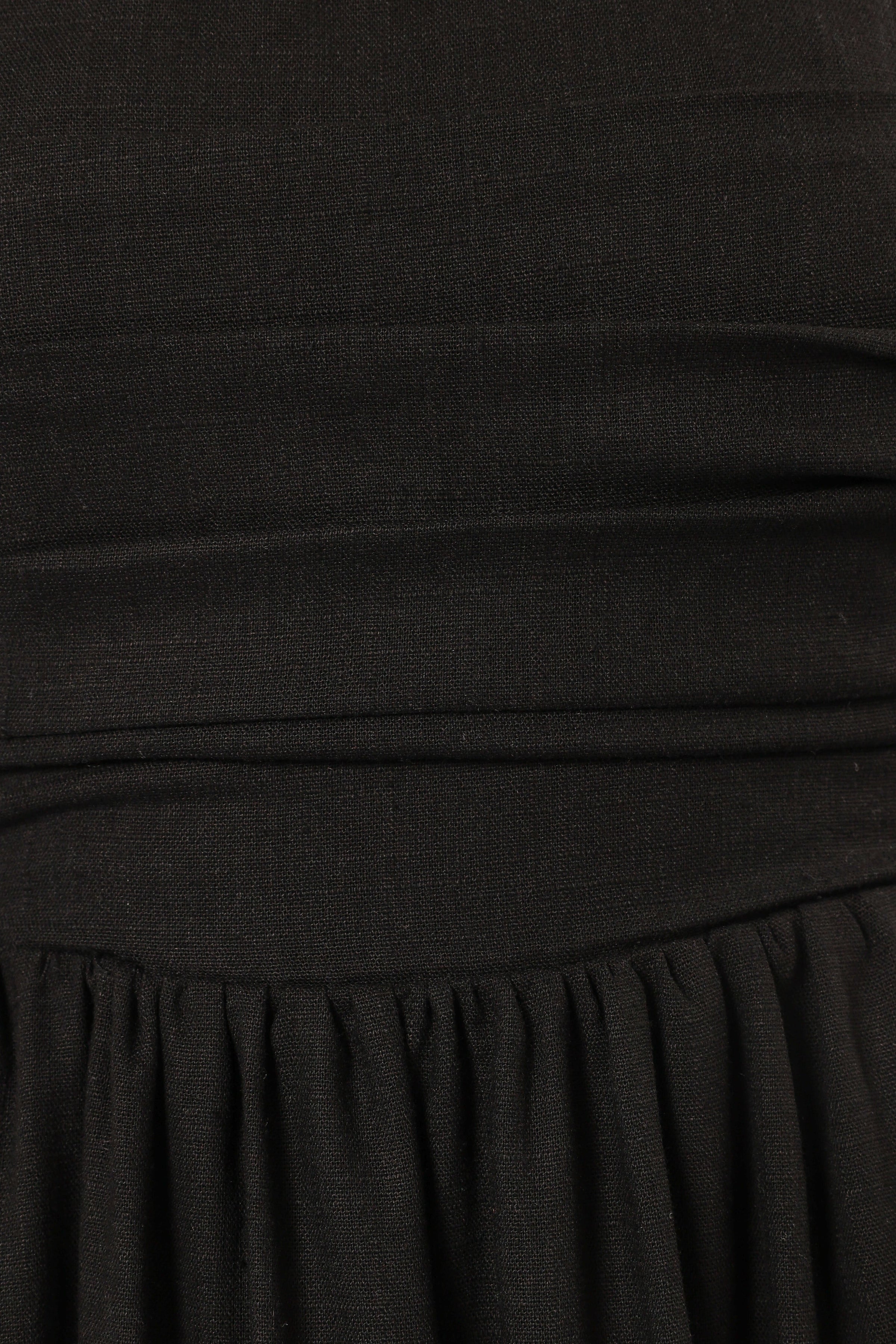 DRESSES @Kayt Strapless Dress - Black (Hold for Cool Beginnings)