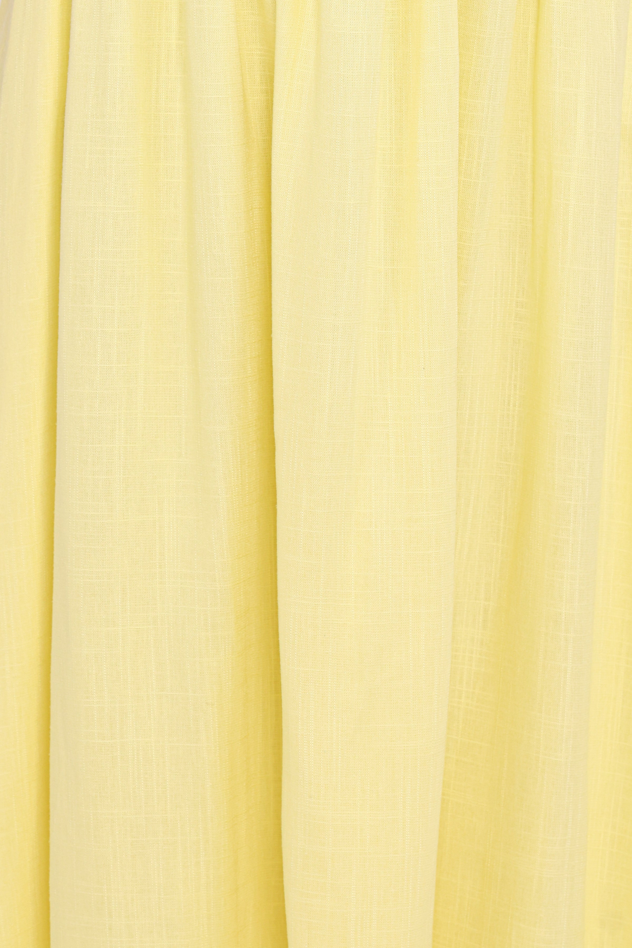 DRESSES Kayt Strapless Dress - Butter Yellow