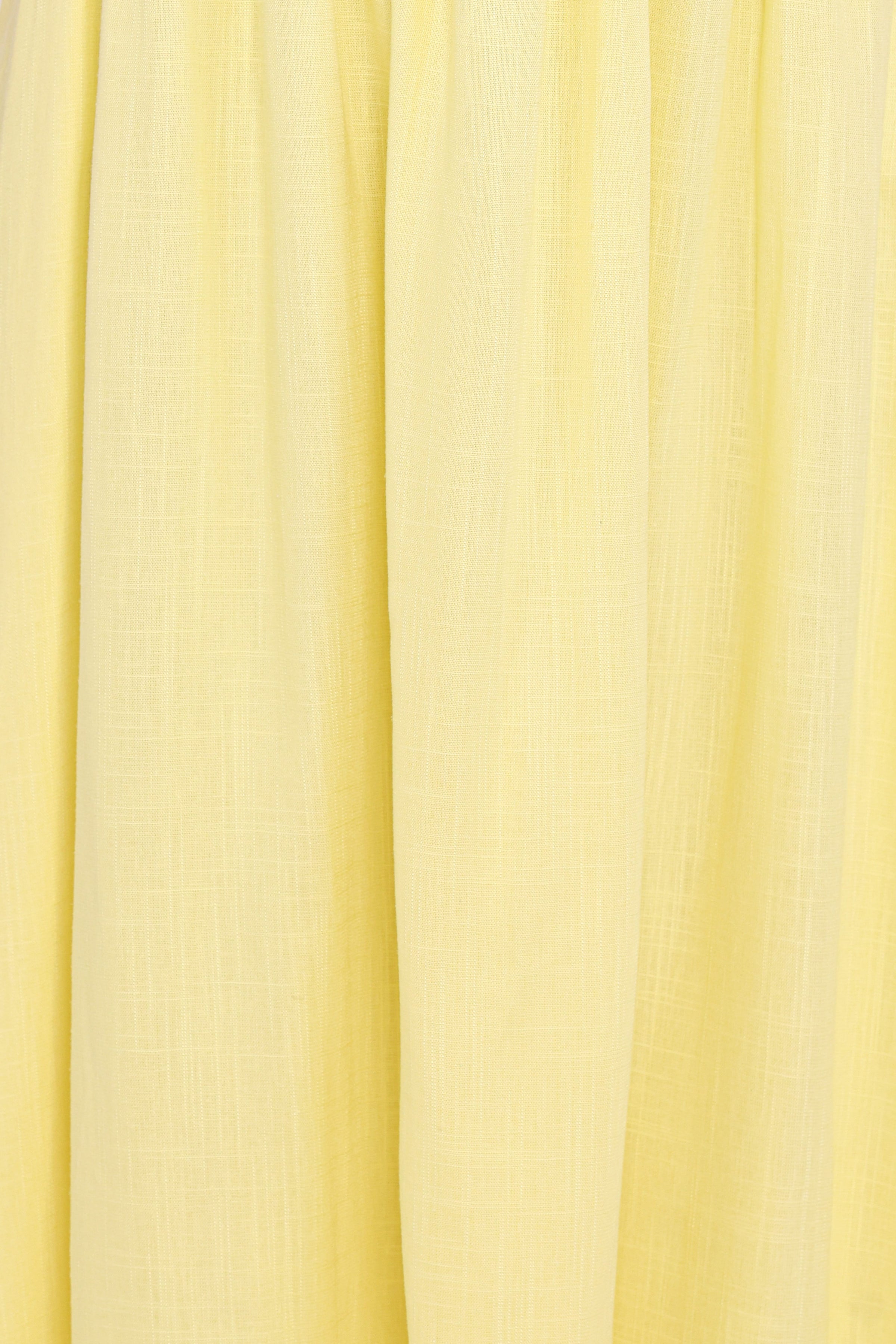 DRESSES Kayt Strapless Dress - Butter Yellow