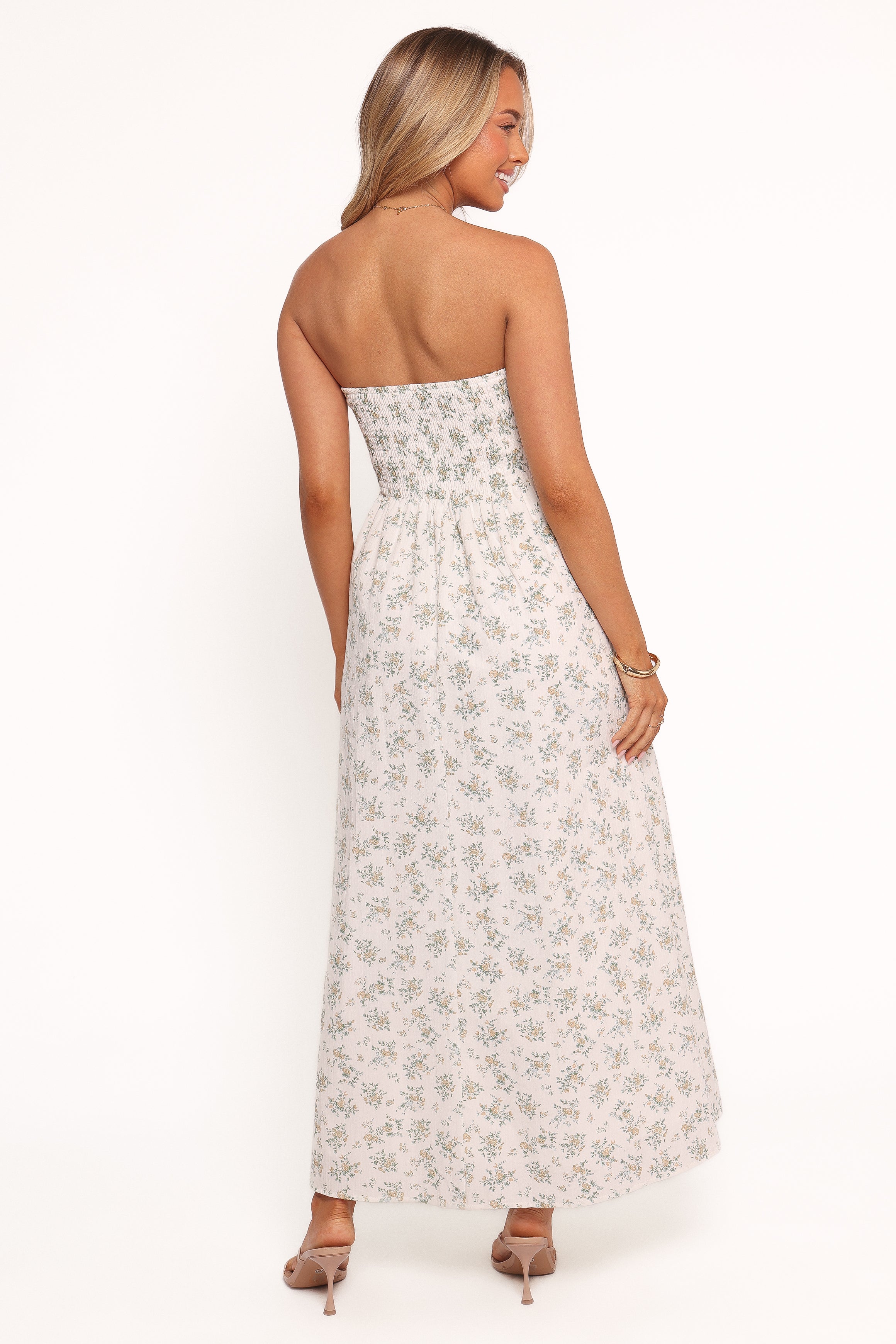 DRESSES Kayt Strapless Dress - Floral