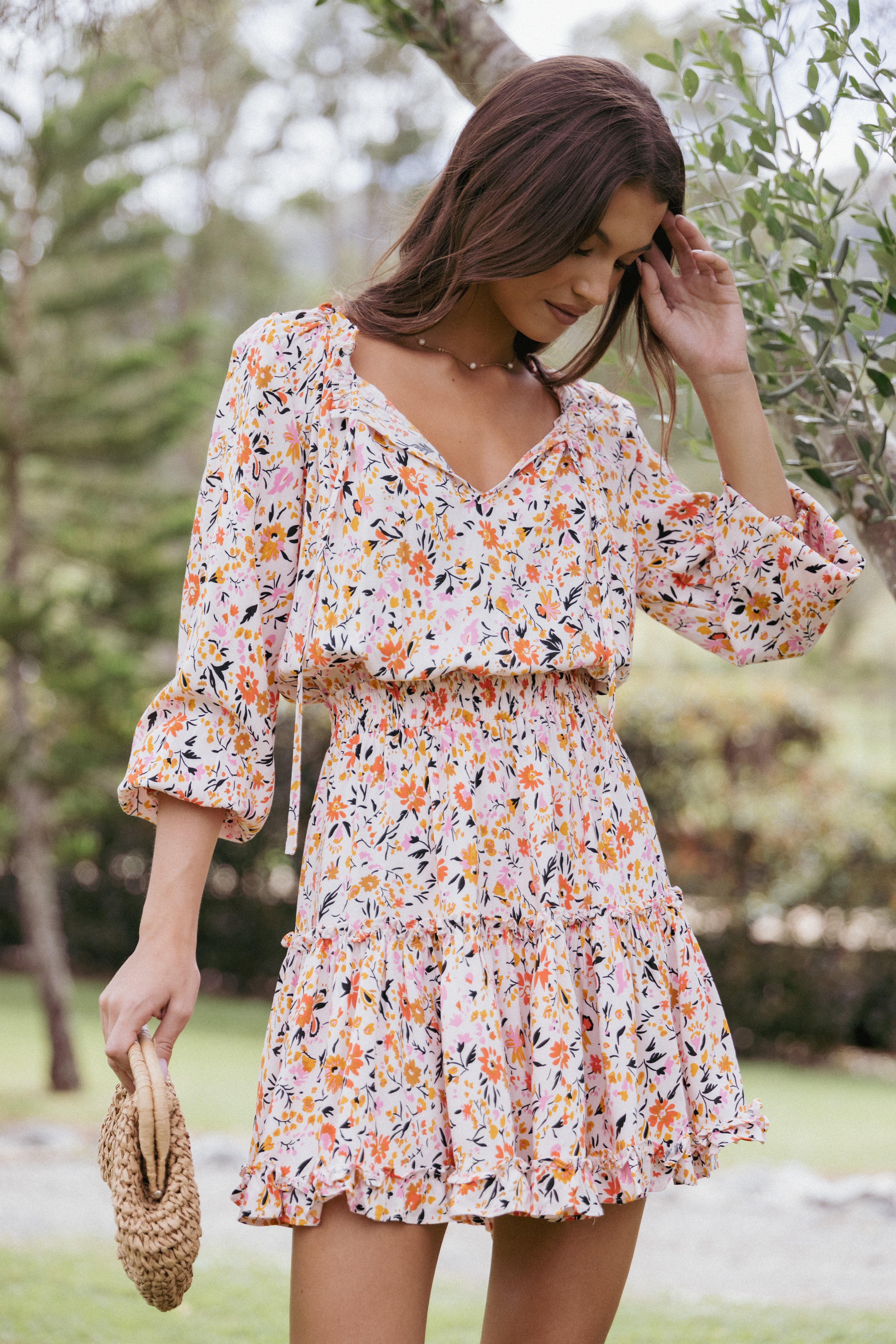 DRESSES Kealan Dress - Pink Ditsy Floral