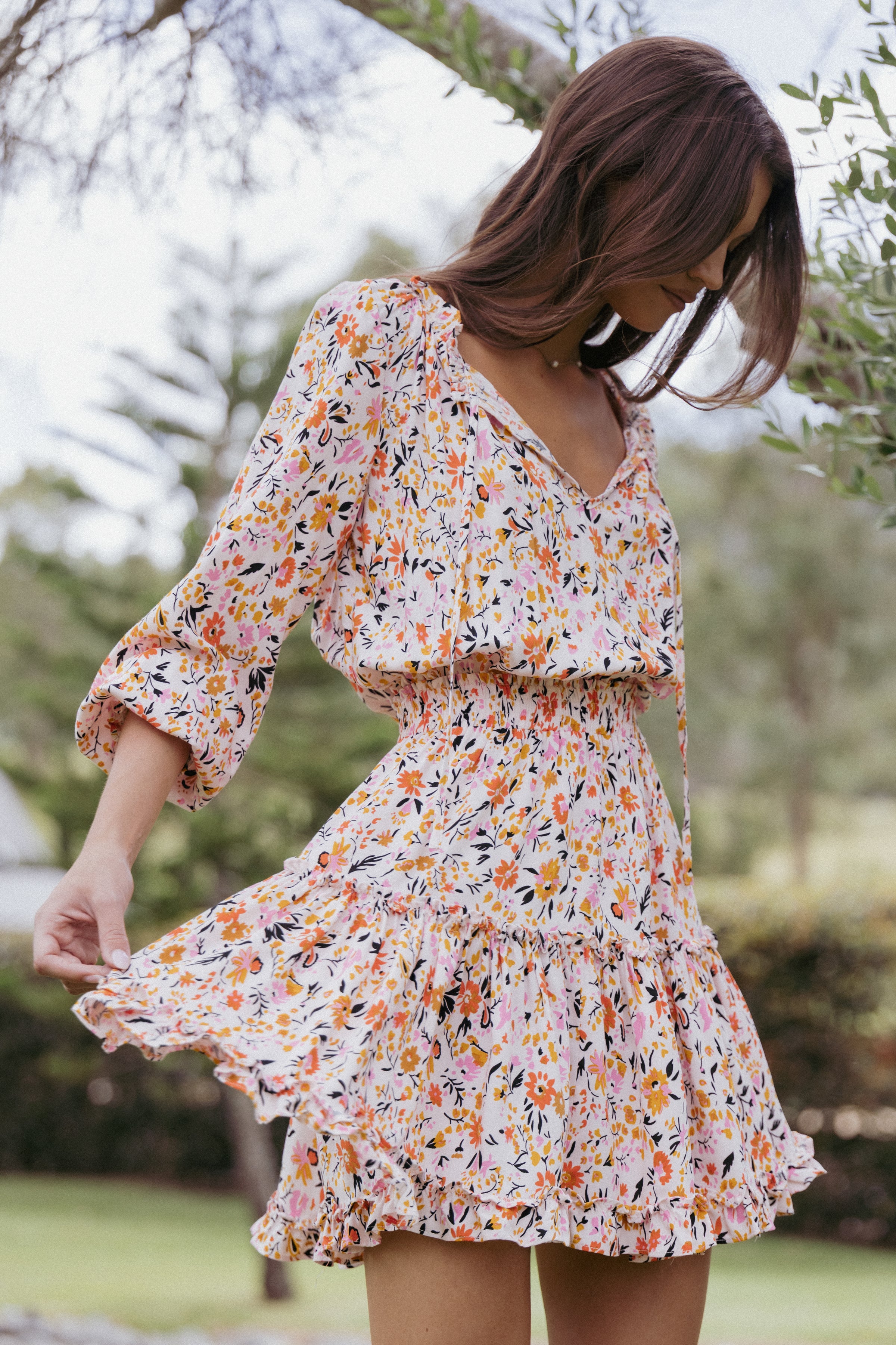 DRESSES Kealan Dress - Pink Ditsy Floral