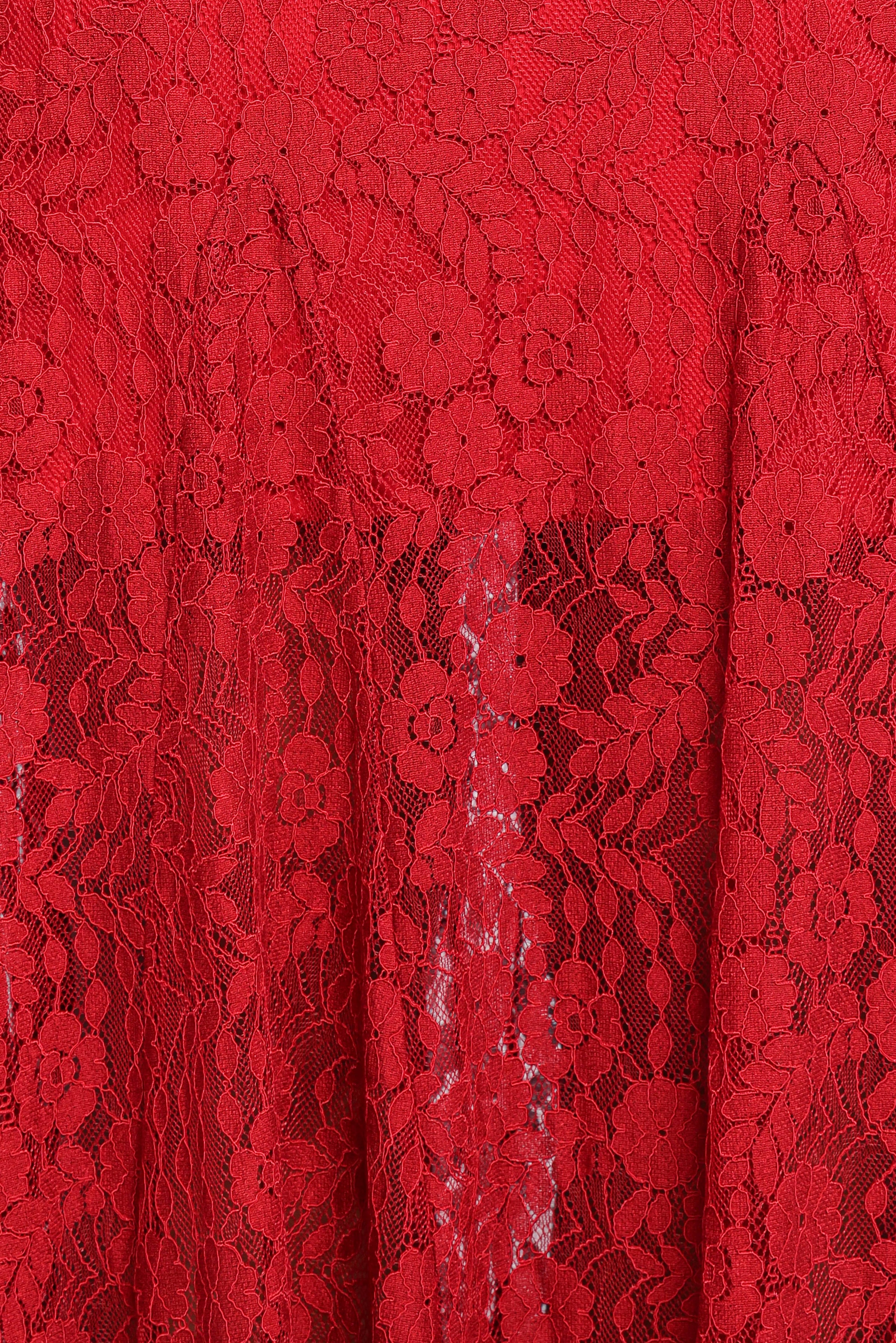 DRESSES Keani Long Sleeve Maxi Dress - Red