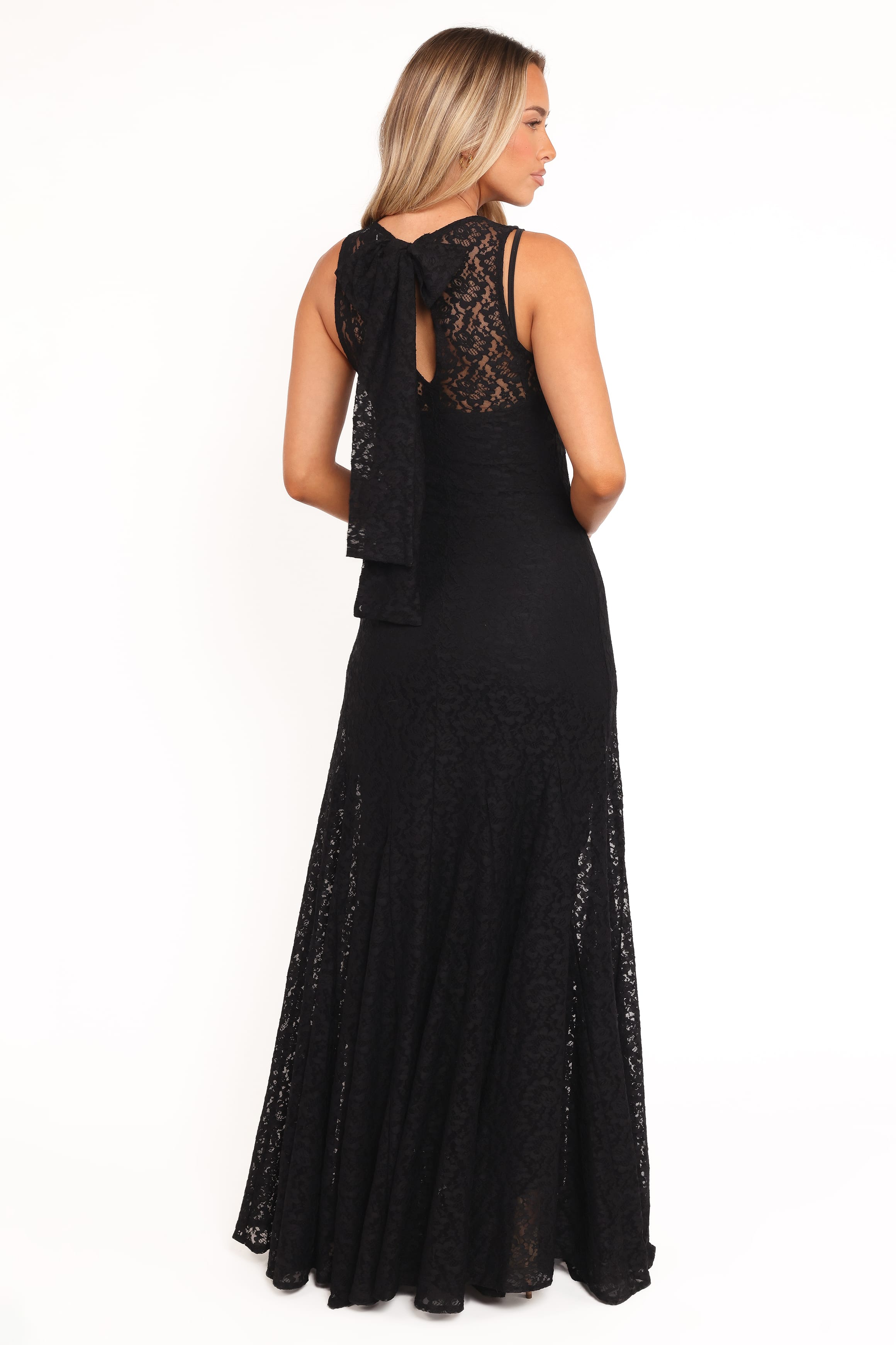 DRESSES Keani Maxi Dress - Black Lace