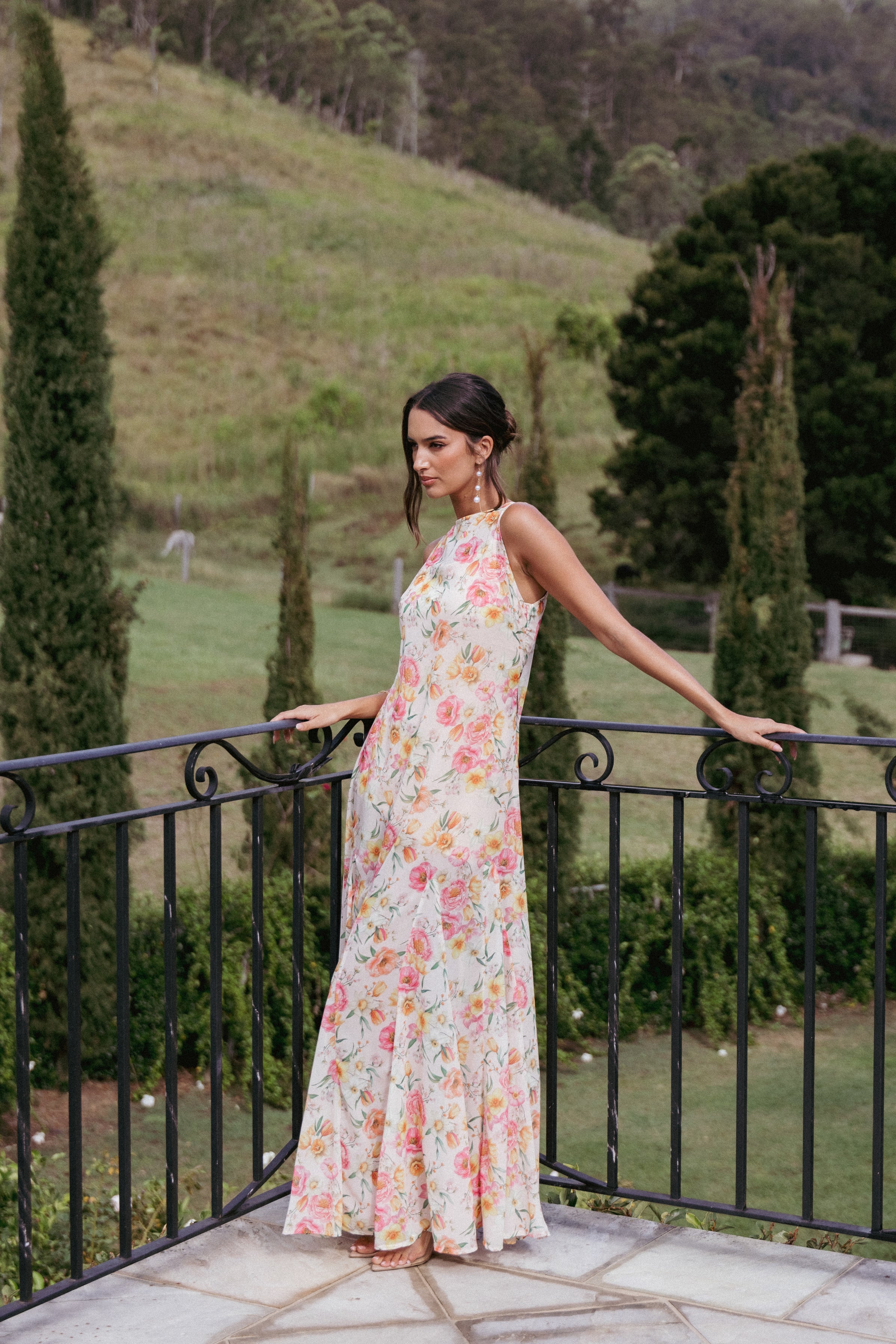 DRESSES Keani Maxi Dress - Peony