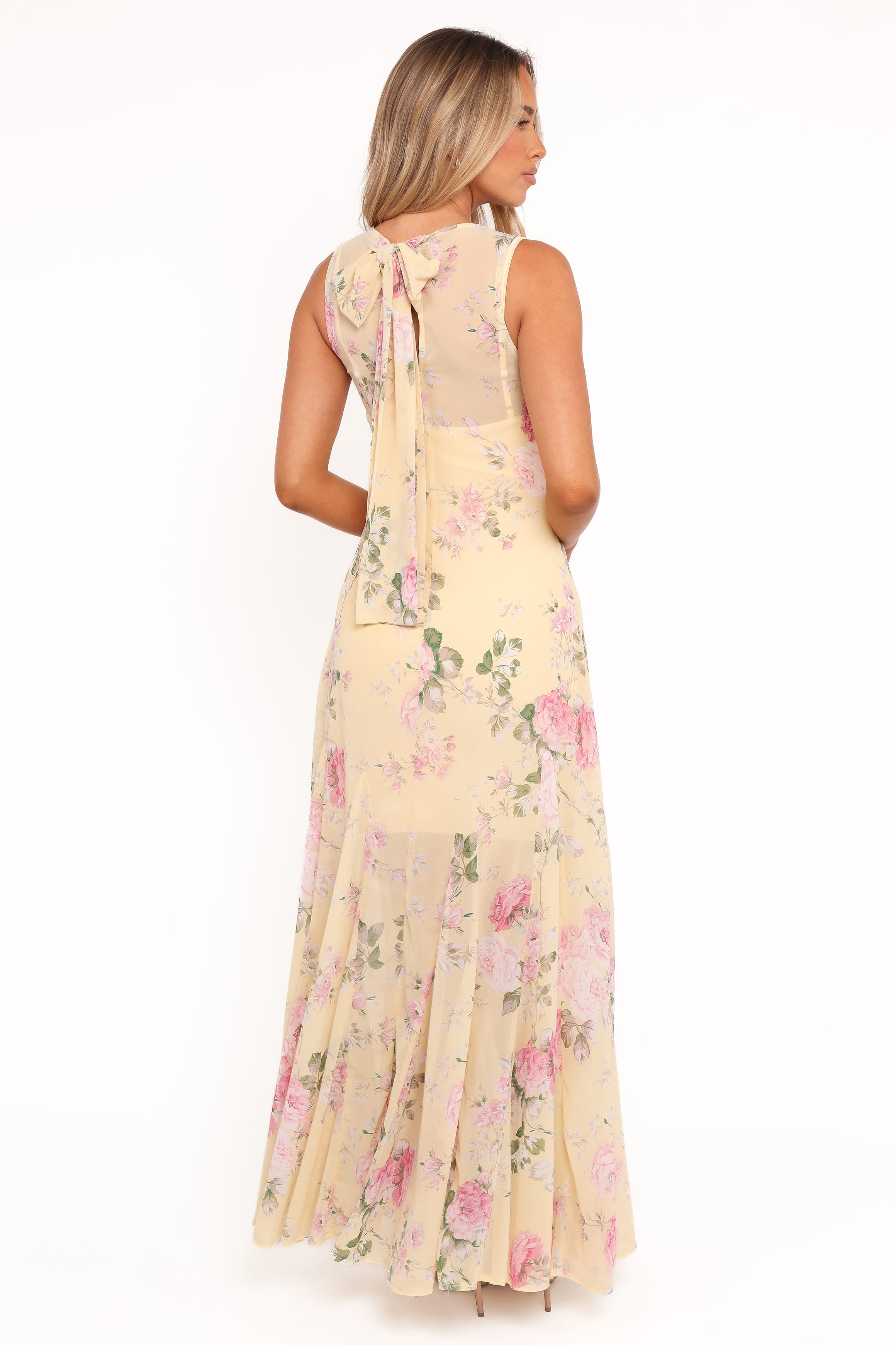 DRESSES Keani Maxi Dress - Yellow Floral