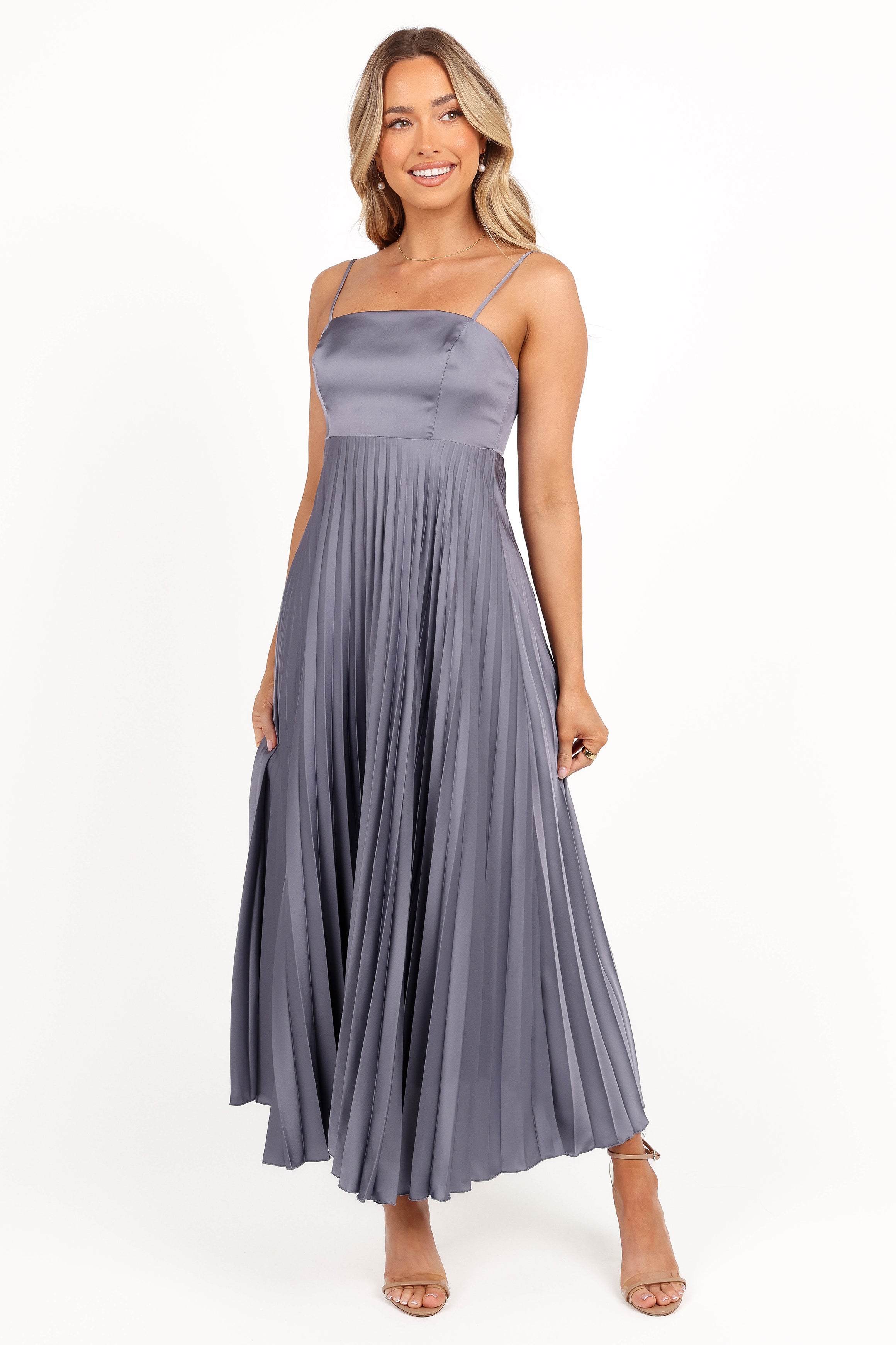 DRESSES Keegan Maxi Dress - Steel Gray