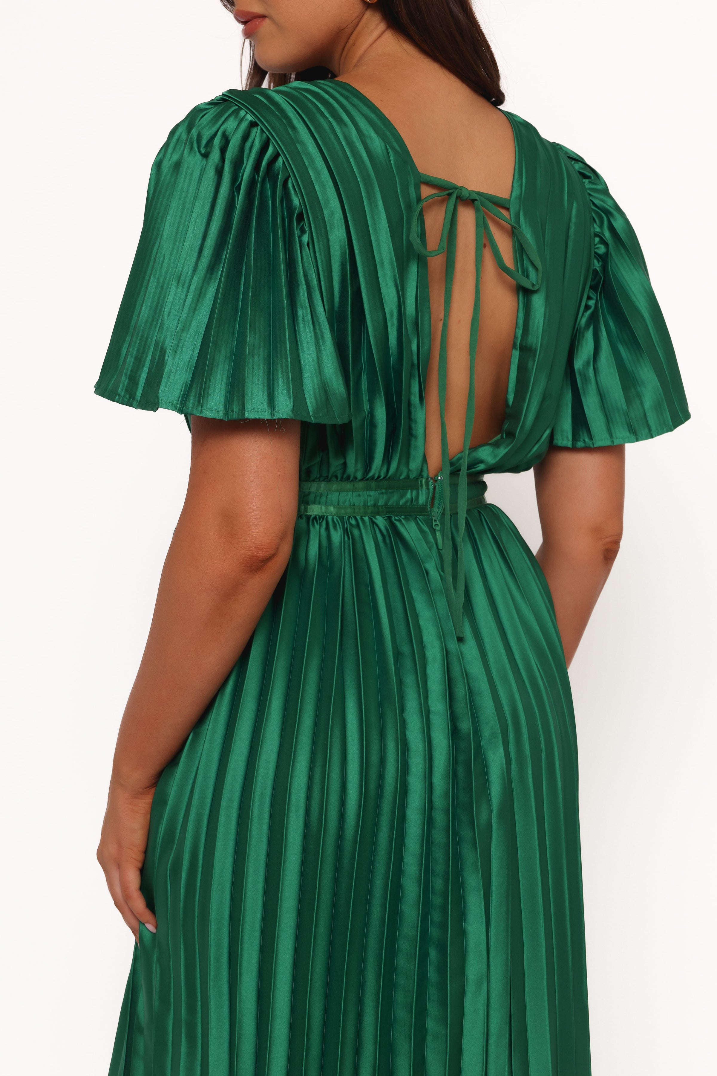 DRESSES Keelah Midi Dress - Emerald Green