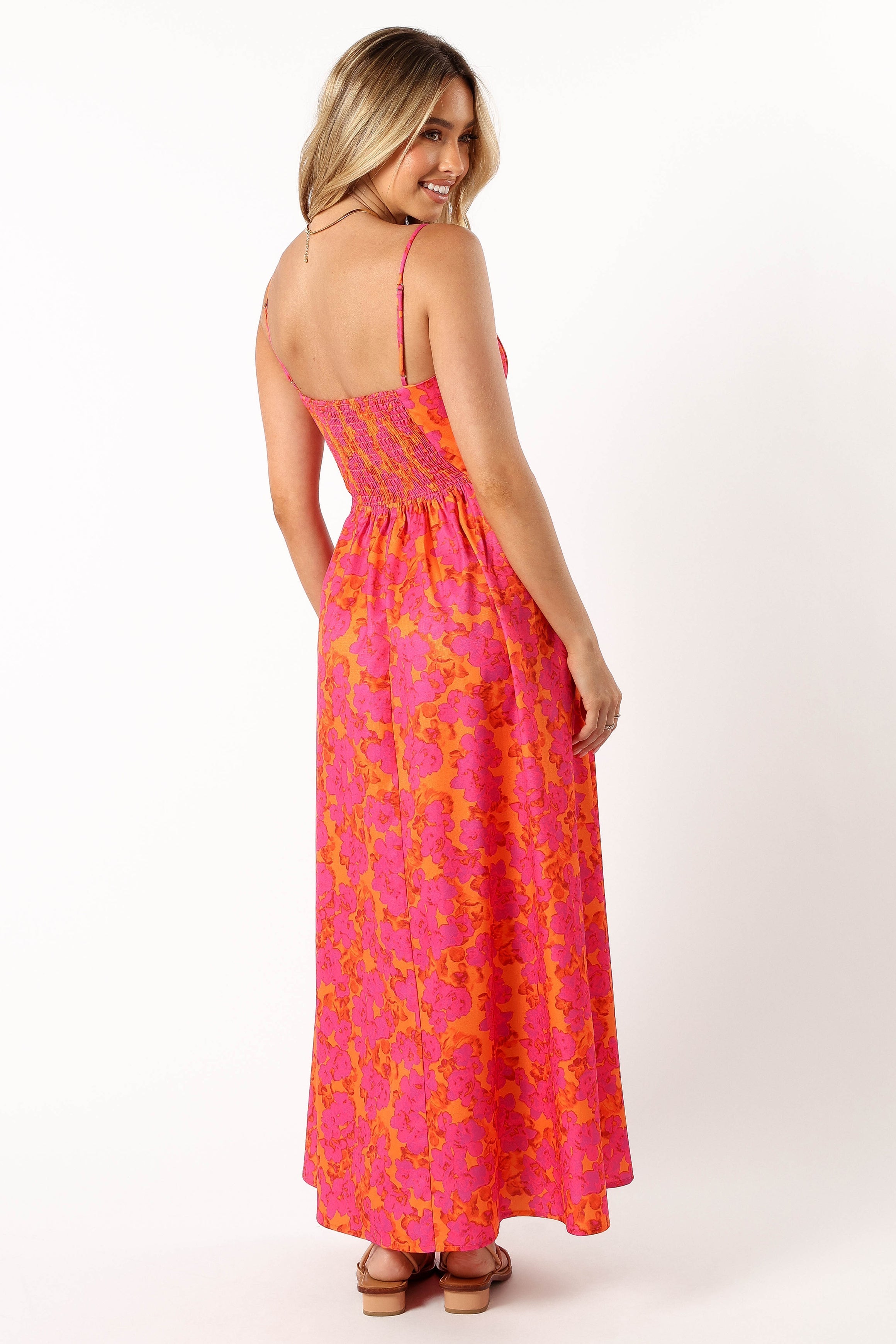 DRESSES @Kelani A-Line Midi Dress - Ambrosia