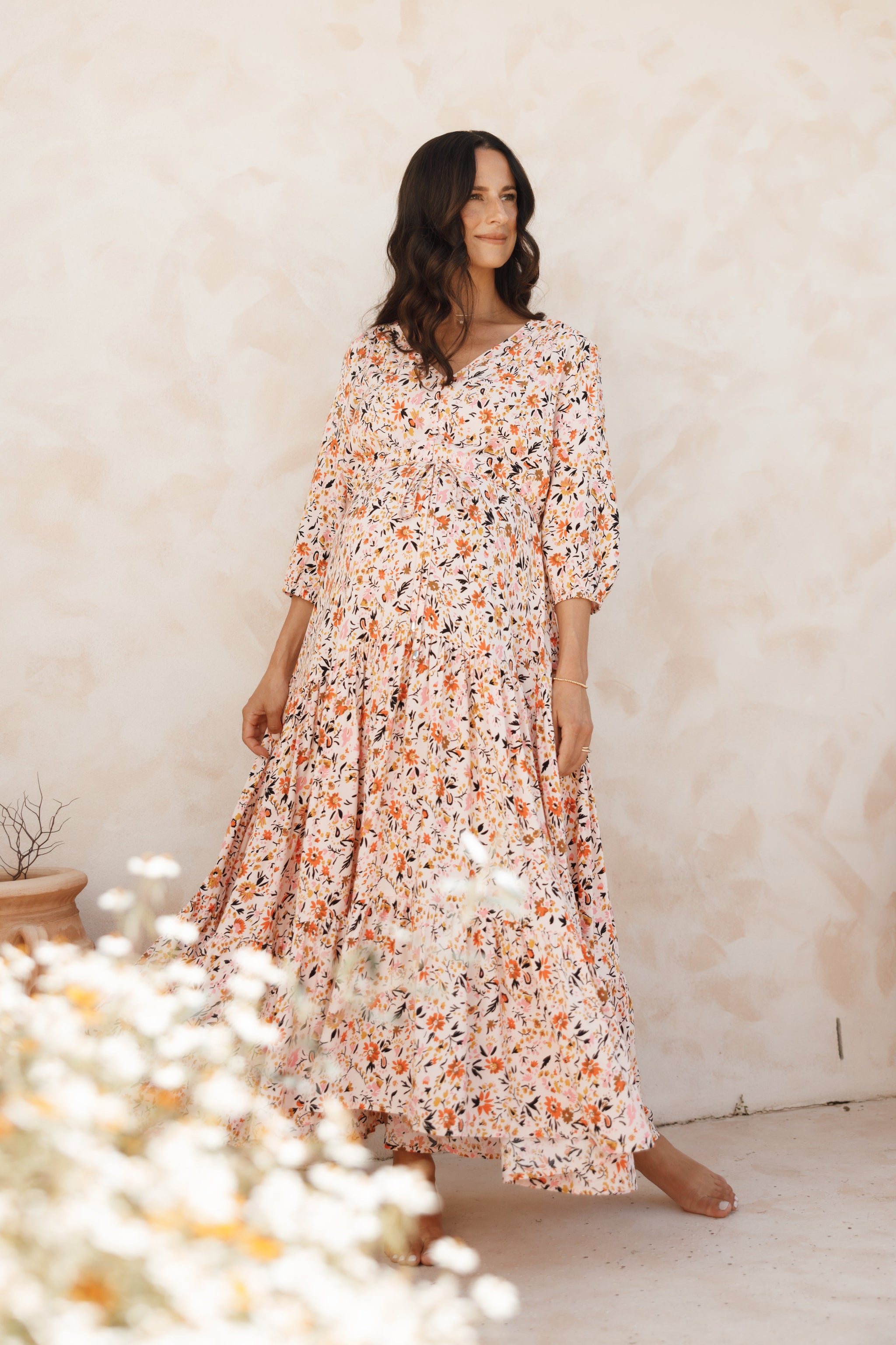 Kelda Dress - Beige