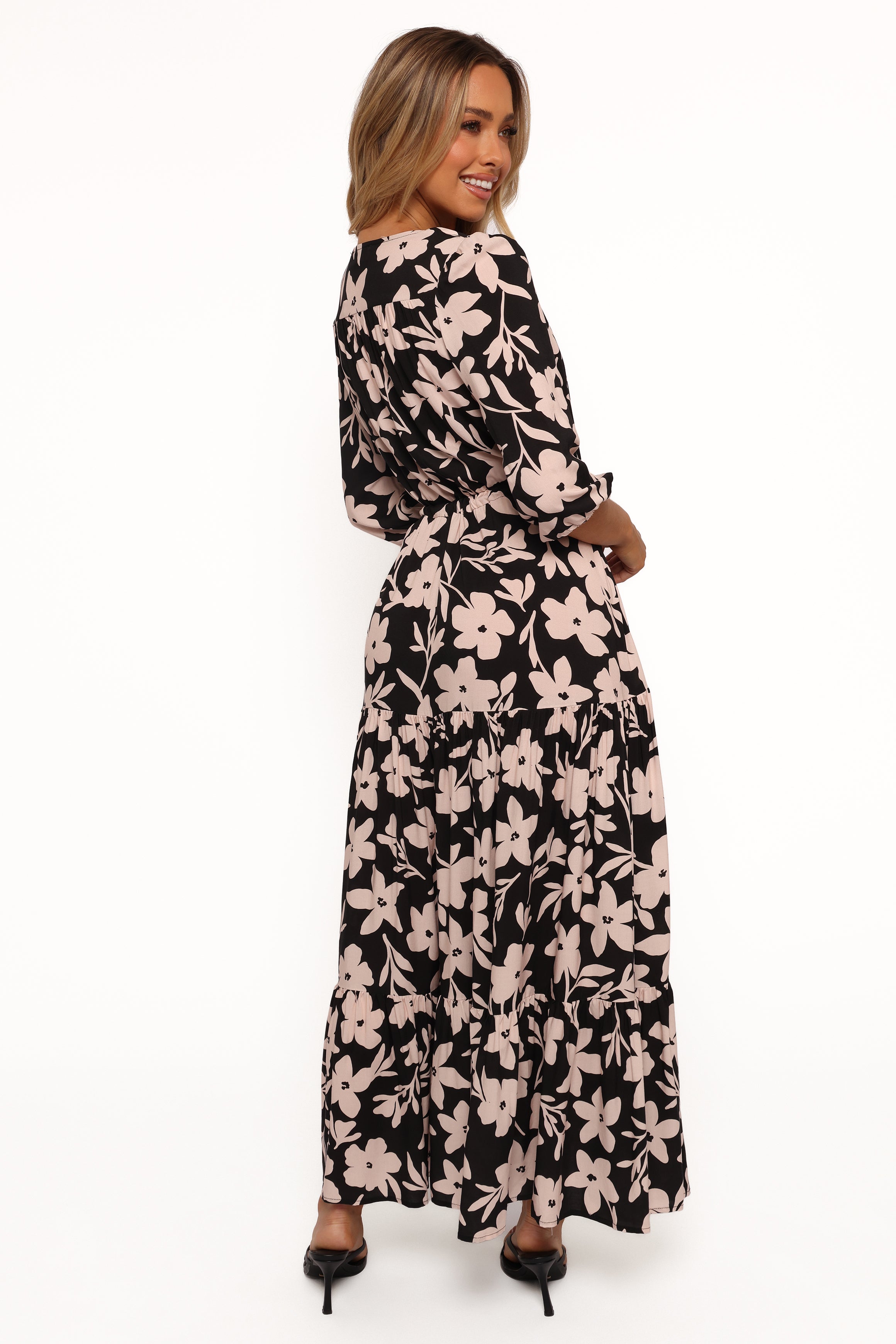DRESSES Kelda Dress - Black Augusta Print