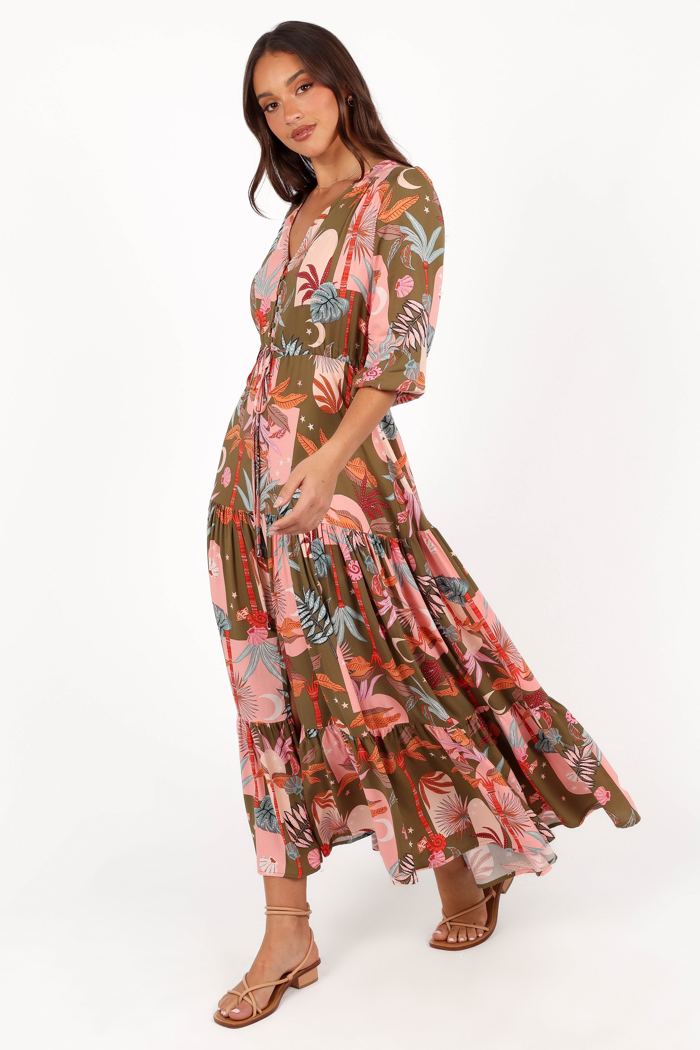DRESSES Kelda Dress - Green Multi