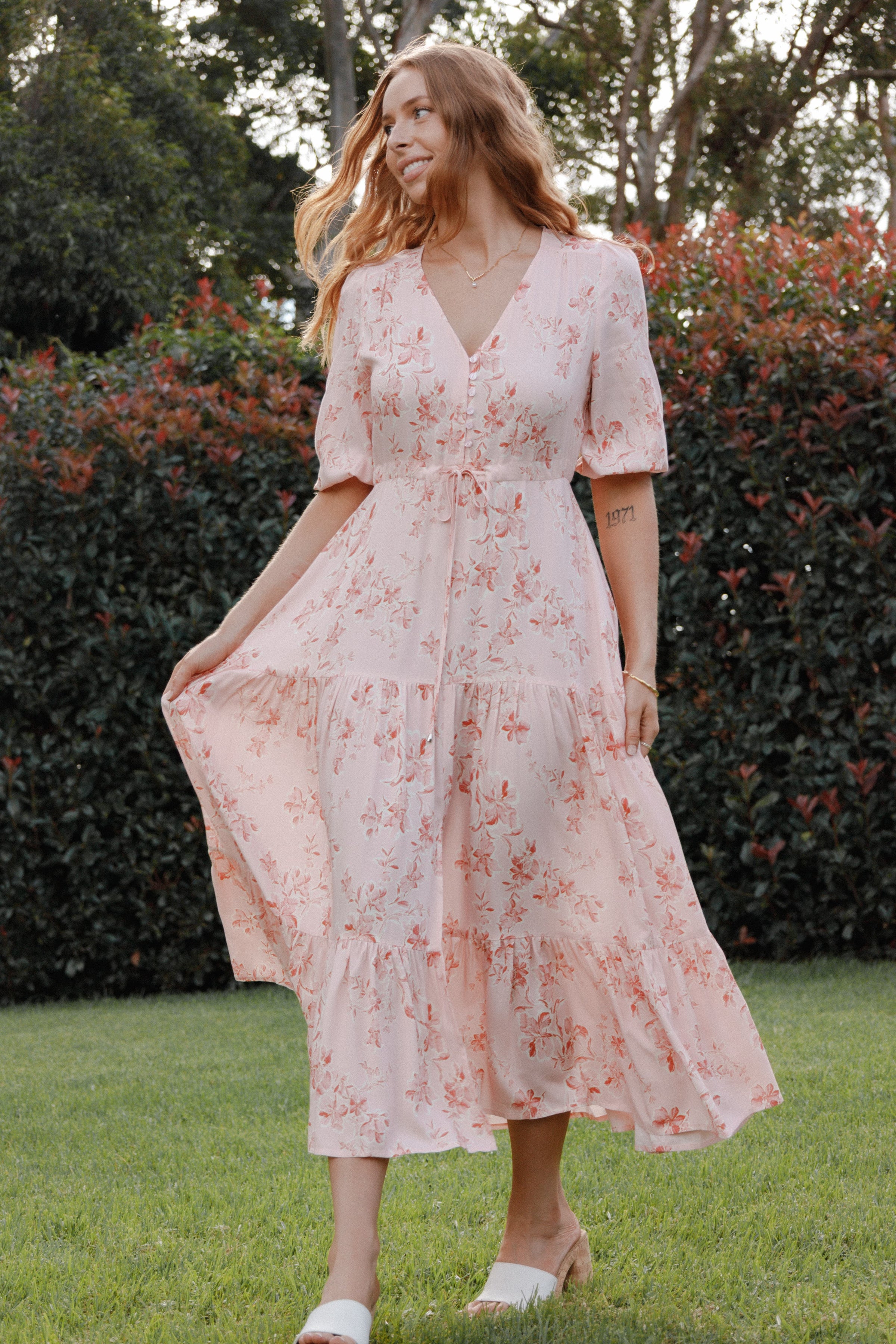DRESSES Kelda Dress - Rose Pink Floral