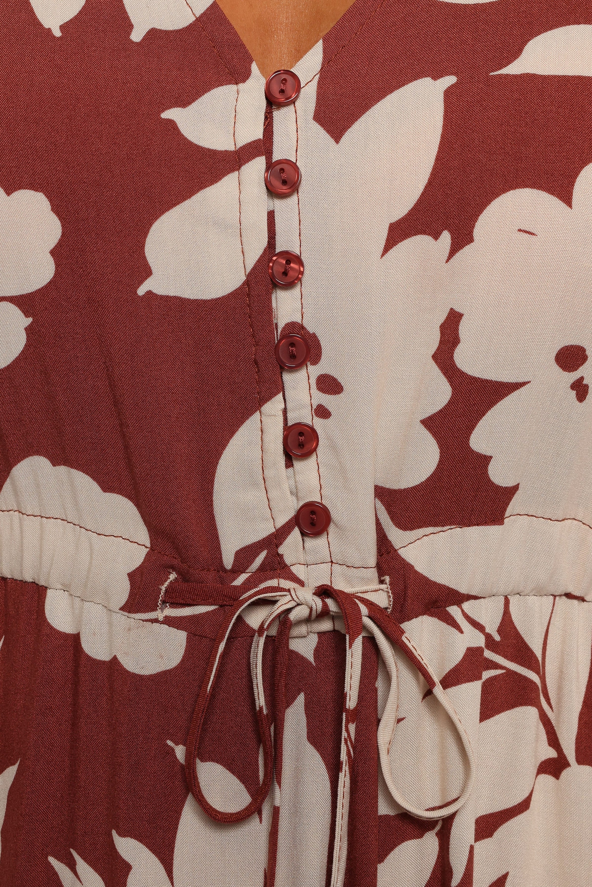 DRESSES Kelda Dress - Rust Floral