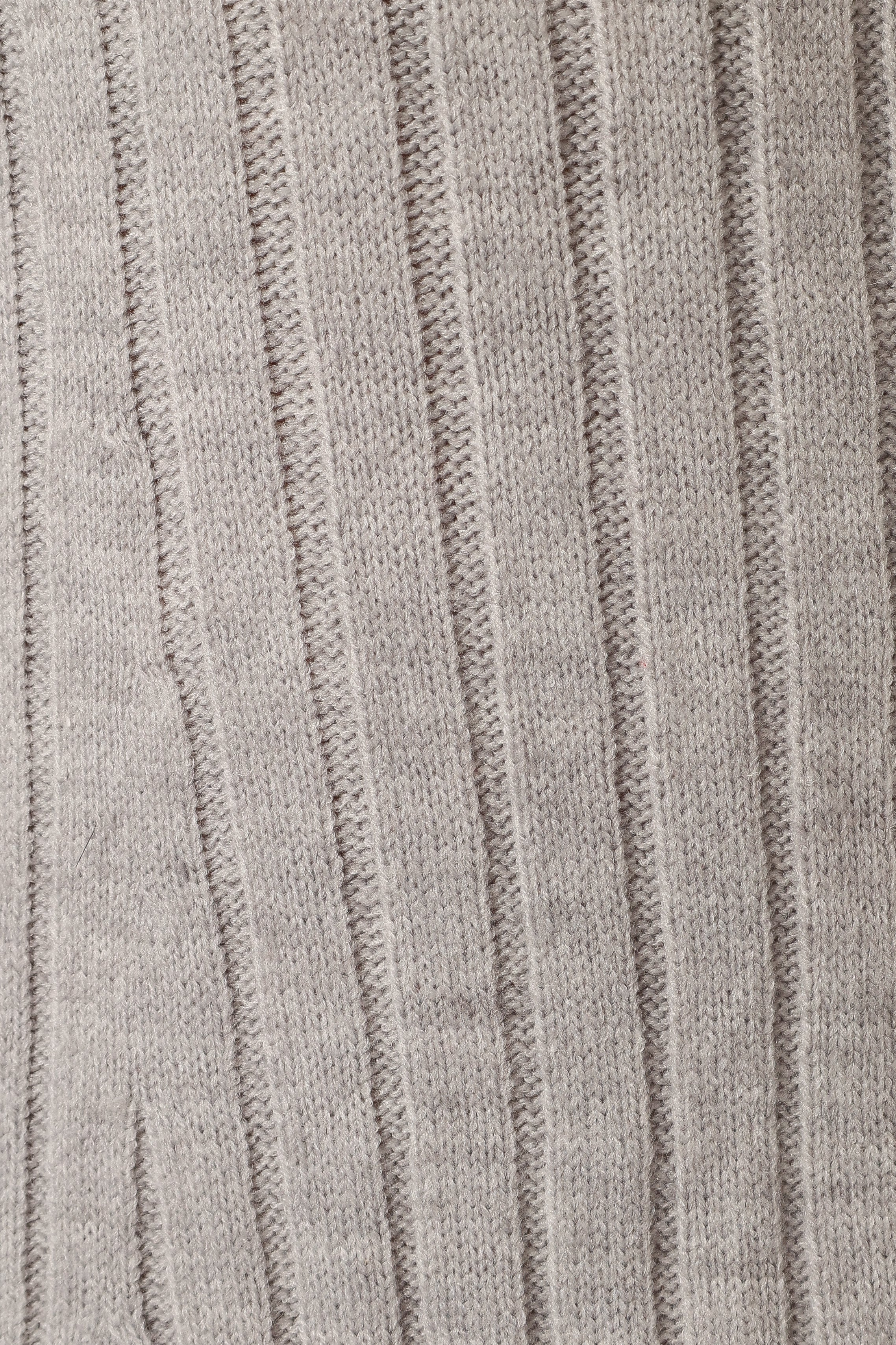 DRESSES @Kellie Knit Midi Dress - Grey