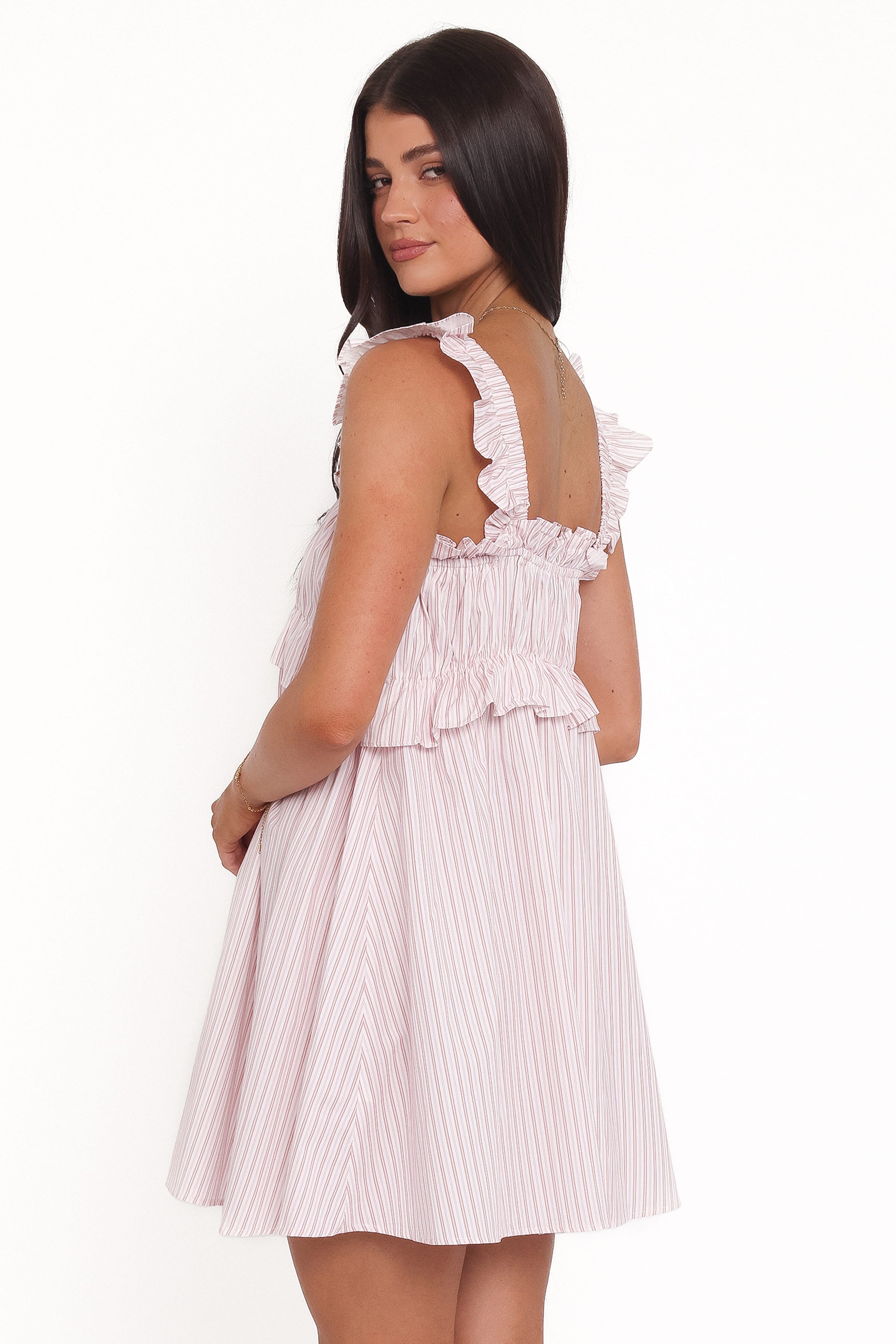 DRESSES Keonia Mini Dress - Pink Stripe