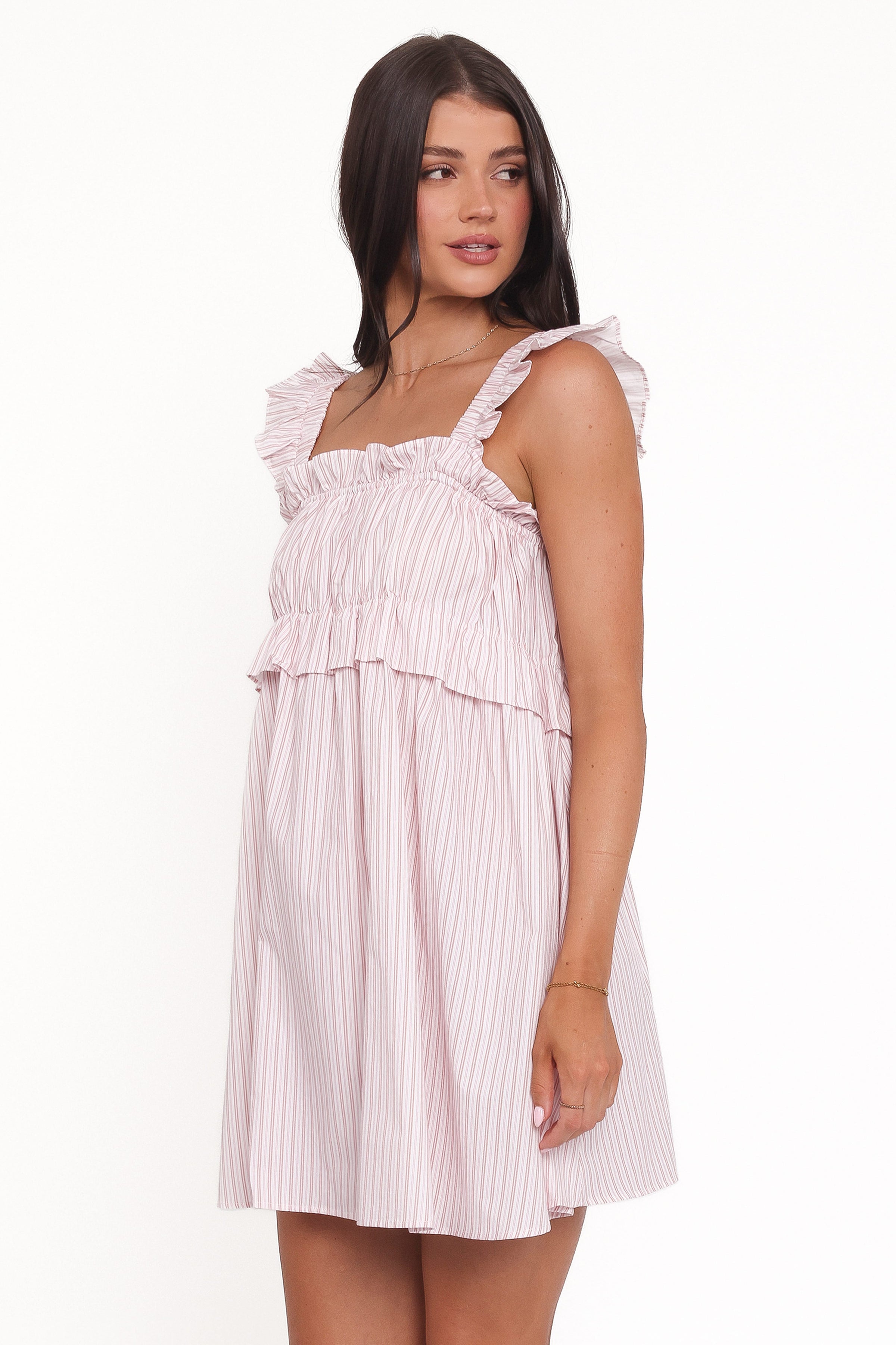 DRESSES Keonia Mini Dress - Pink Stripe