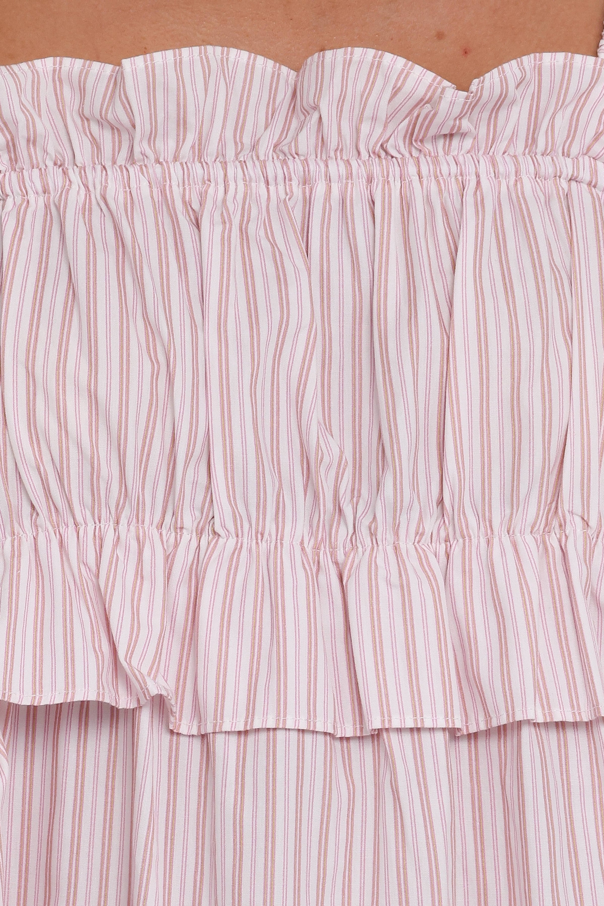 DRESSES Keonia Mini Dress - Pink Stripe