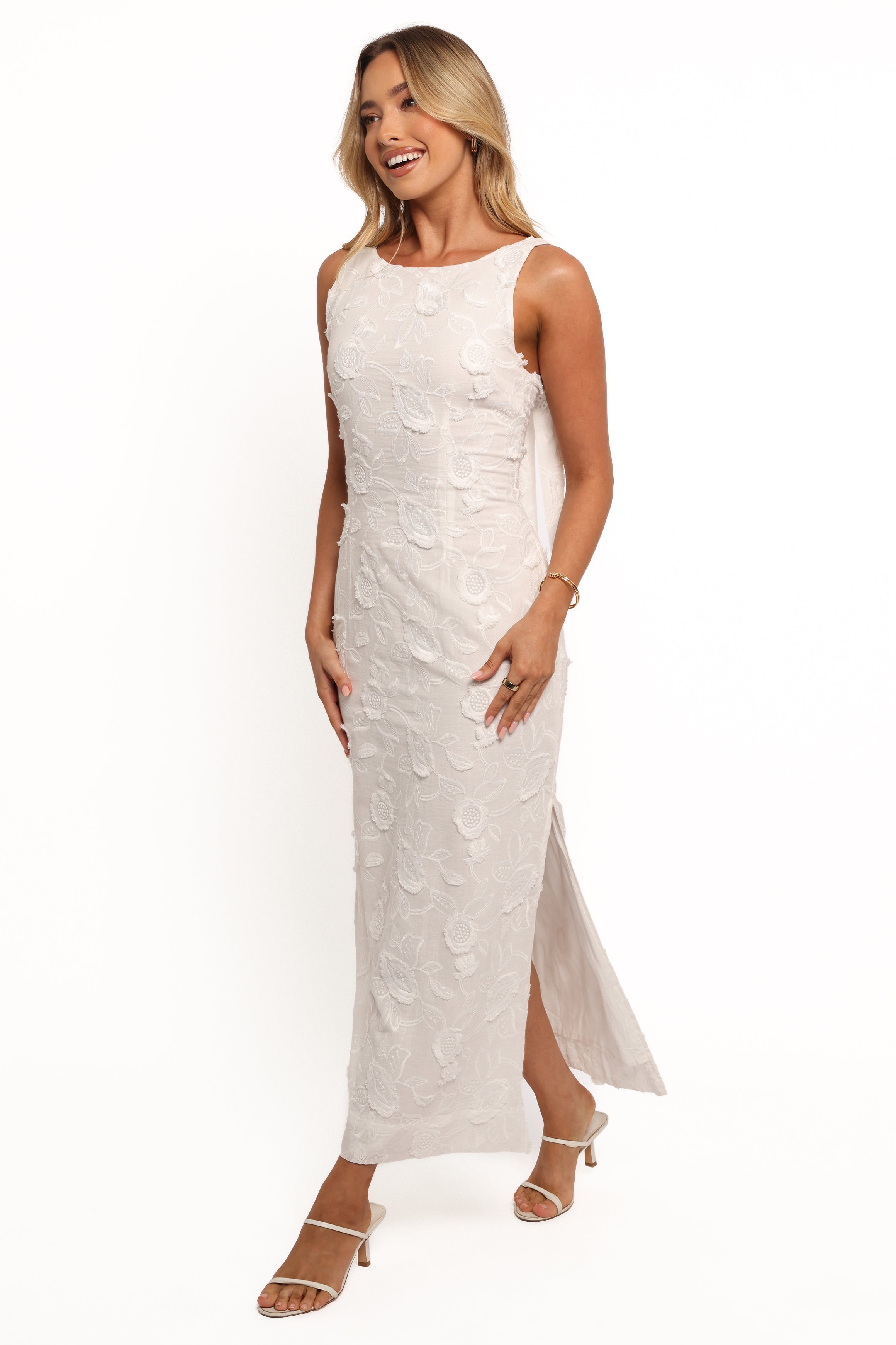 DRESSES Kerry Midi Dress - White