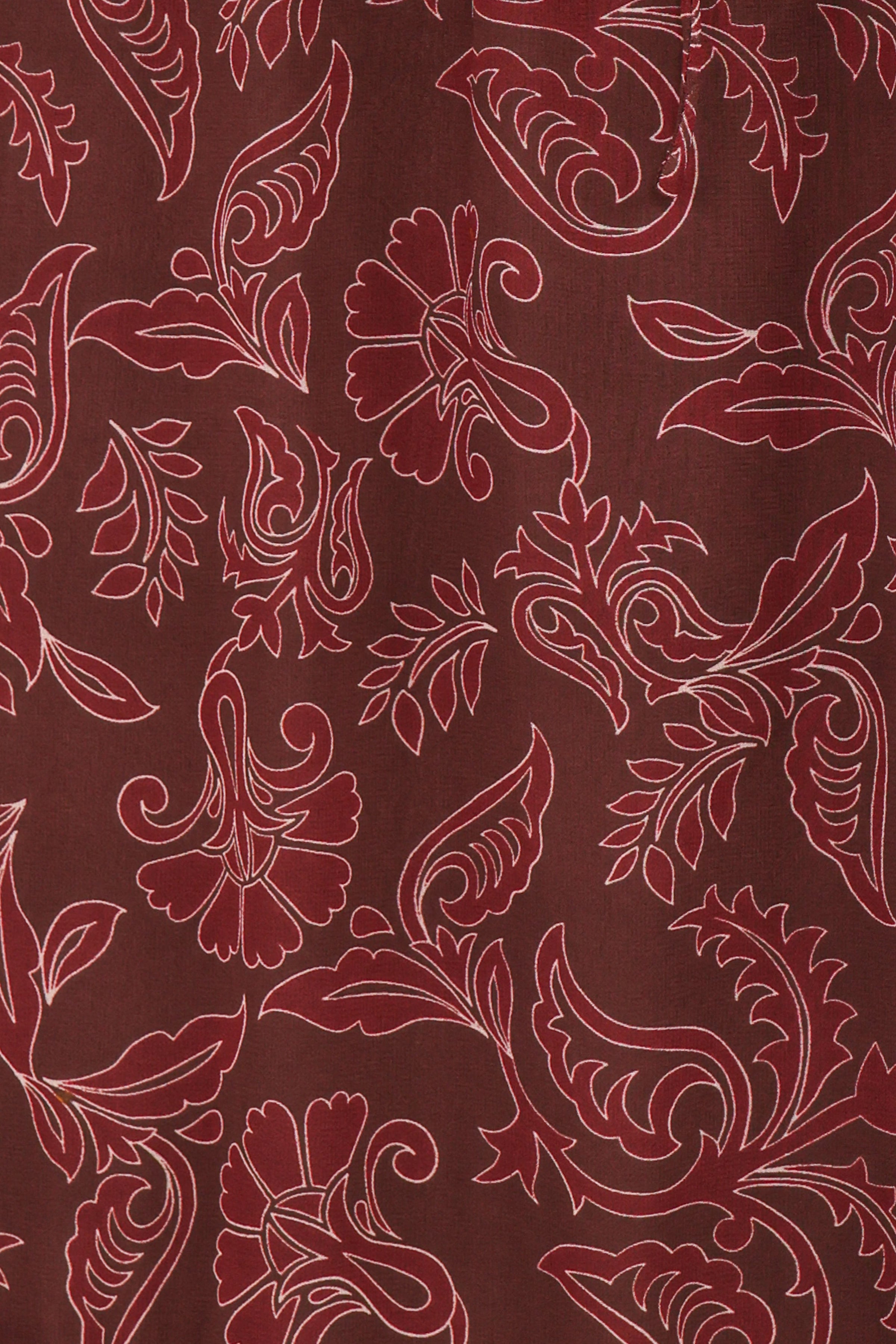 DRESSES Keziah Long Sleeve Maxi Dress - Burgundy Paisley