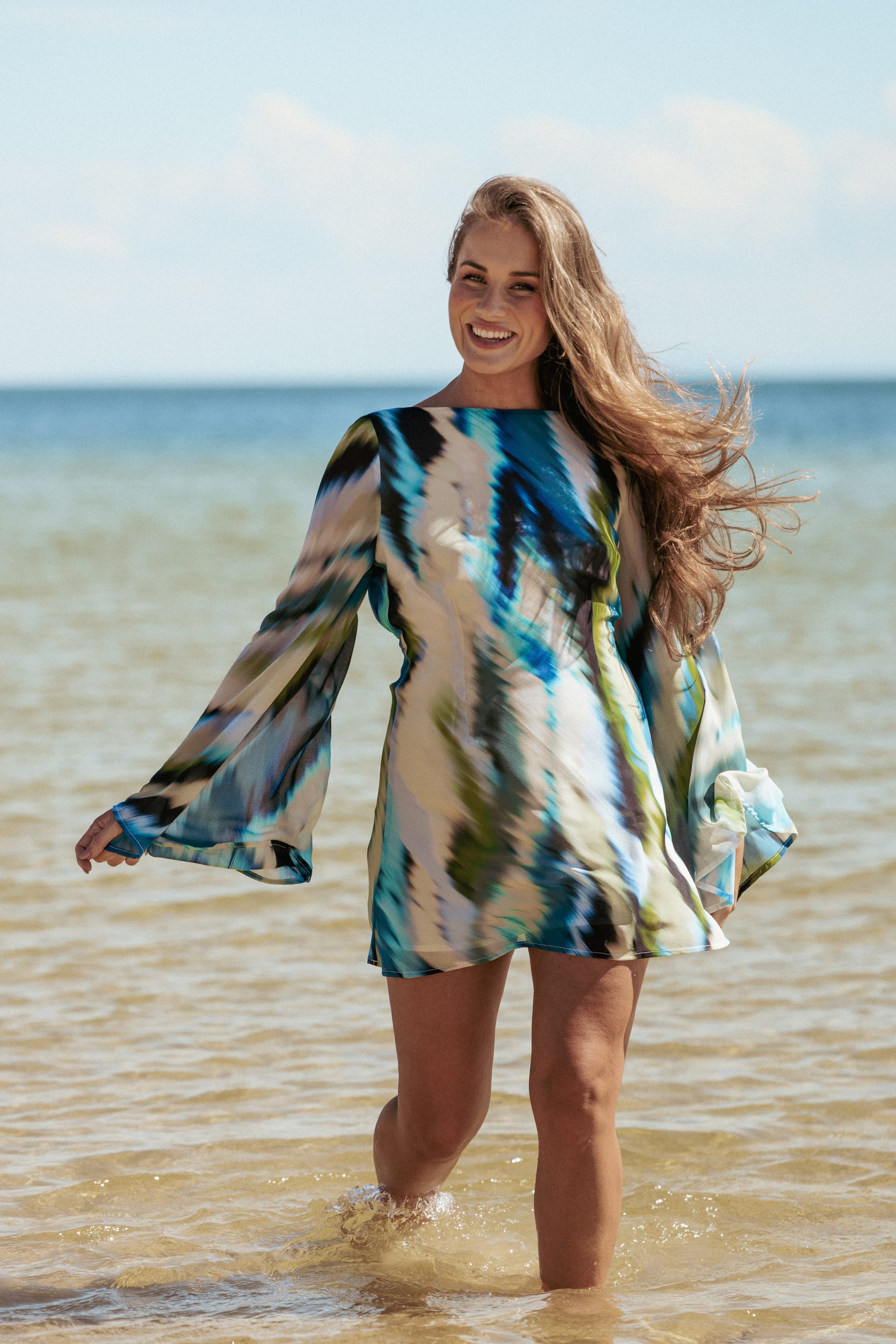 DRESSES Kimber Mini Dress - Mirage Print