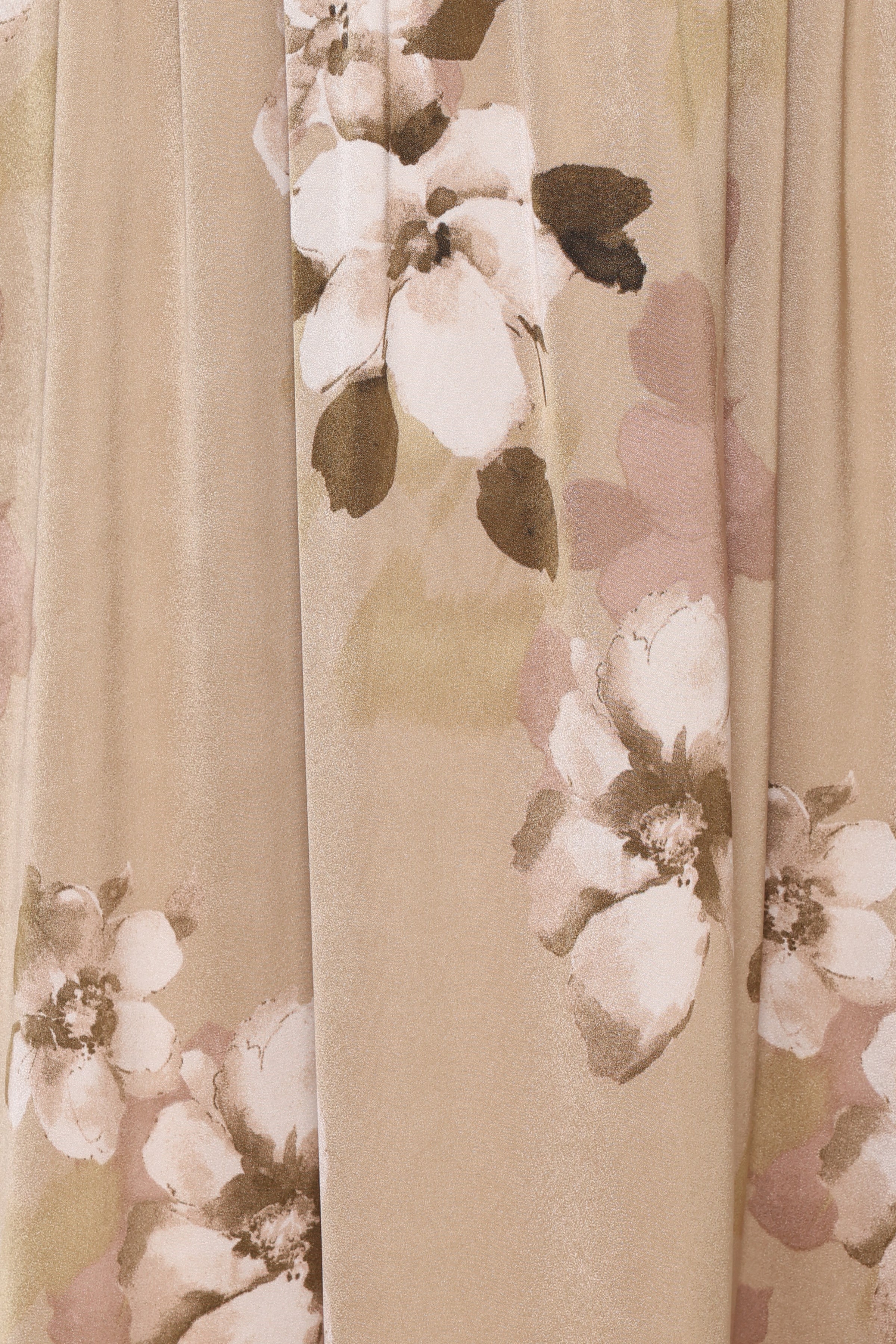 DRESSES Kindra Long Sleeve Maxi Dress - Brown Floral