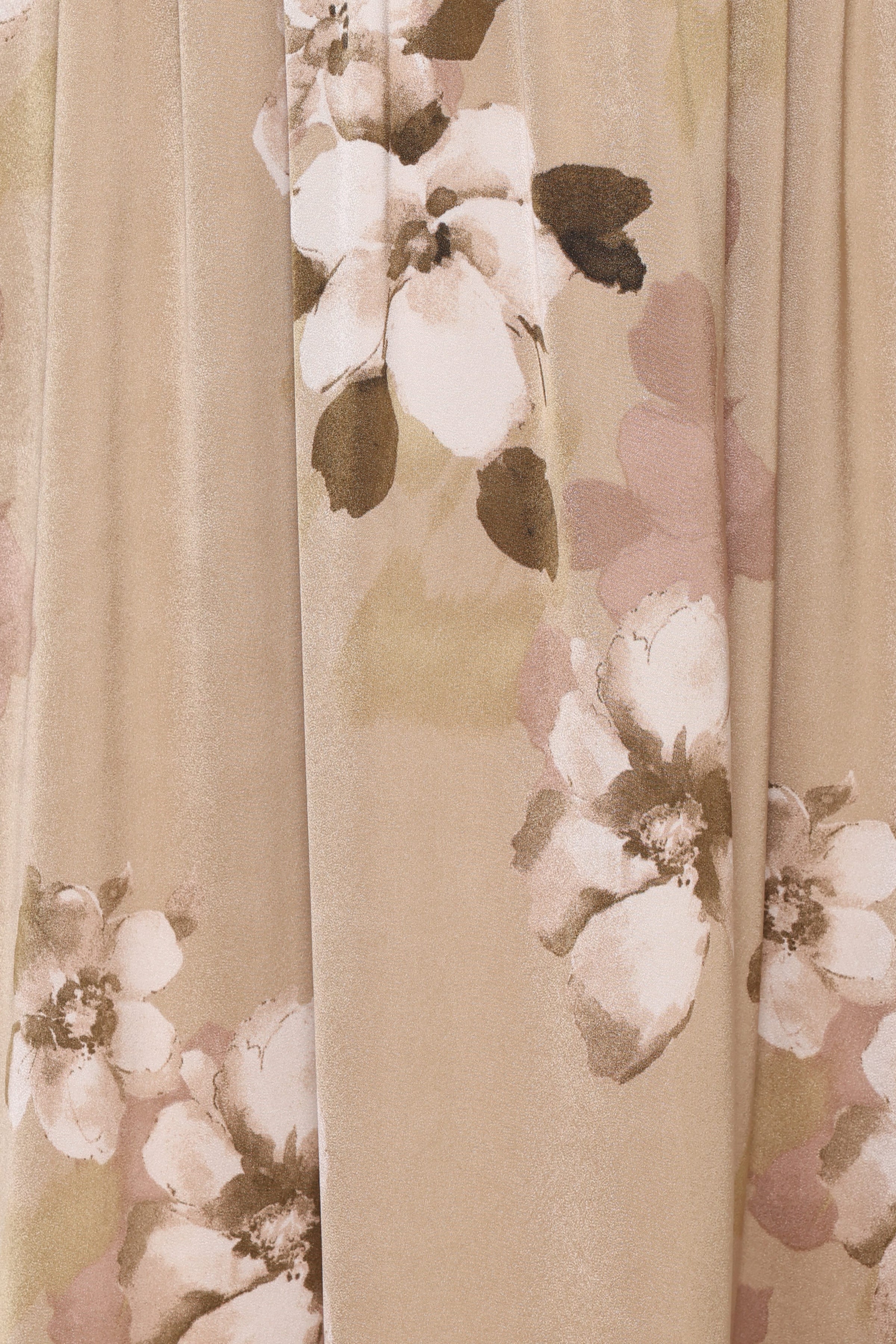 DRESSES Kindra Long Sleeve Maxi Dress - Brown Floral