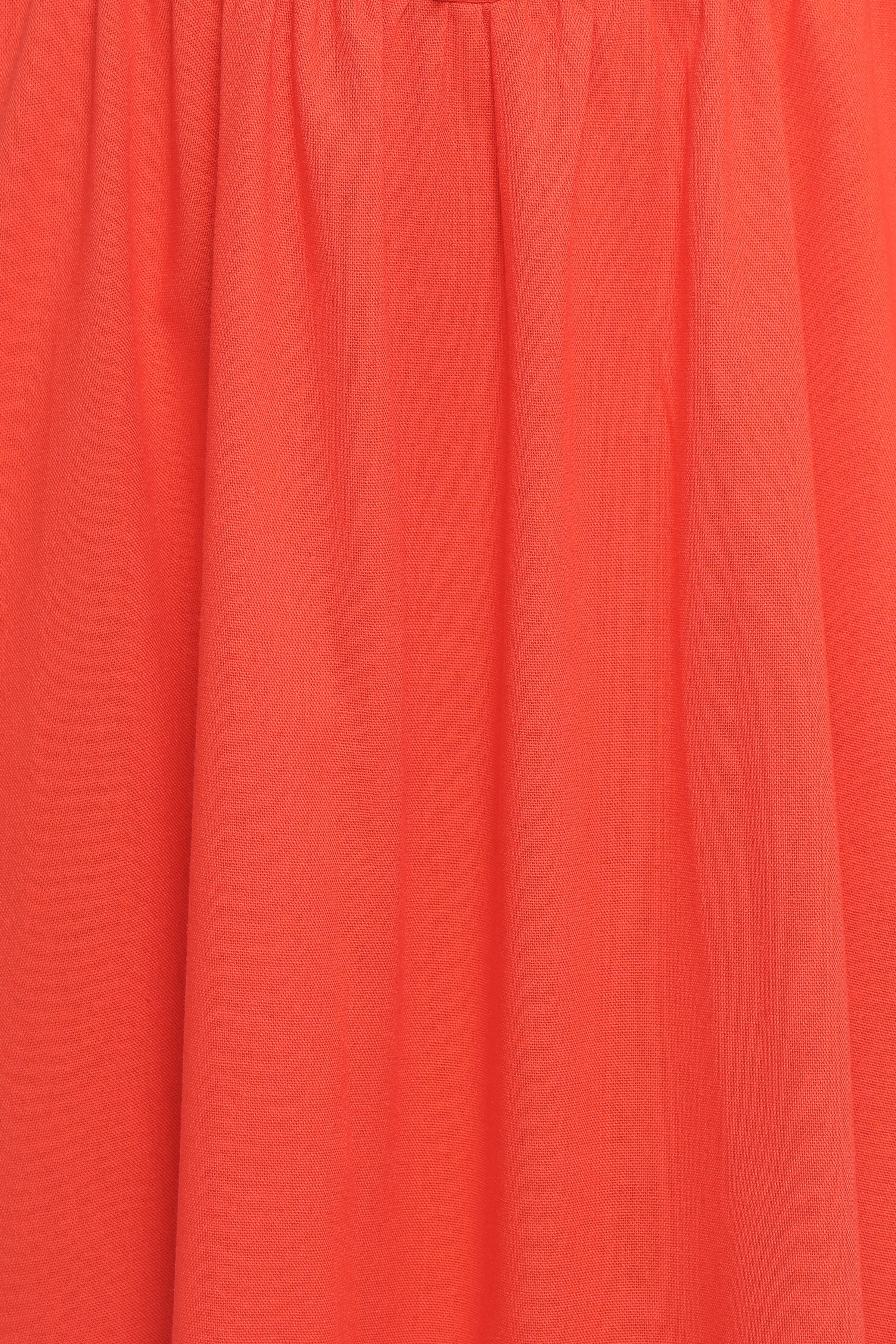DRESSES Kinslee Midi Dress - Coral