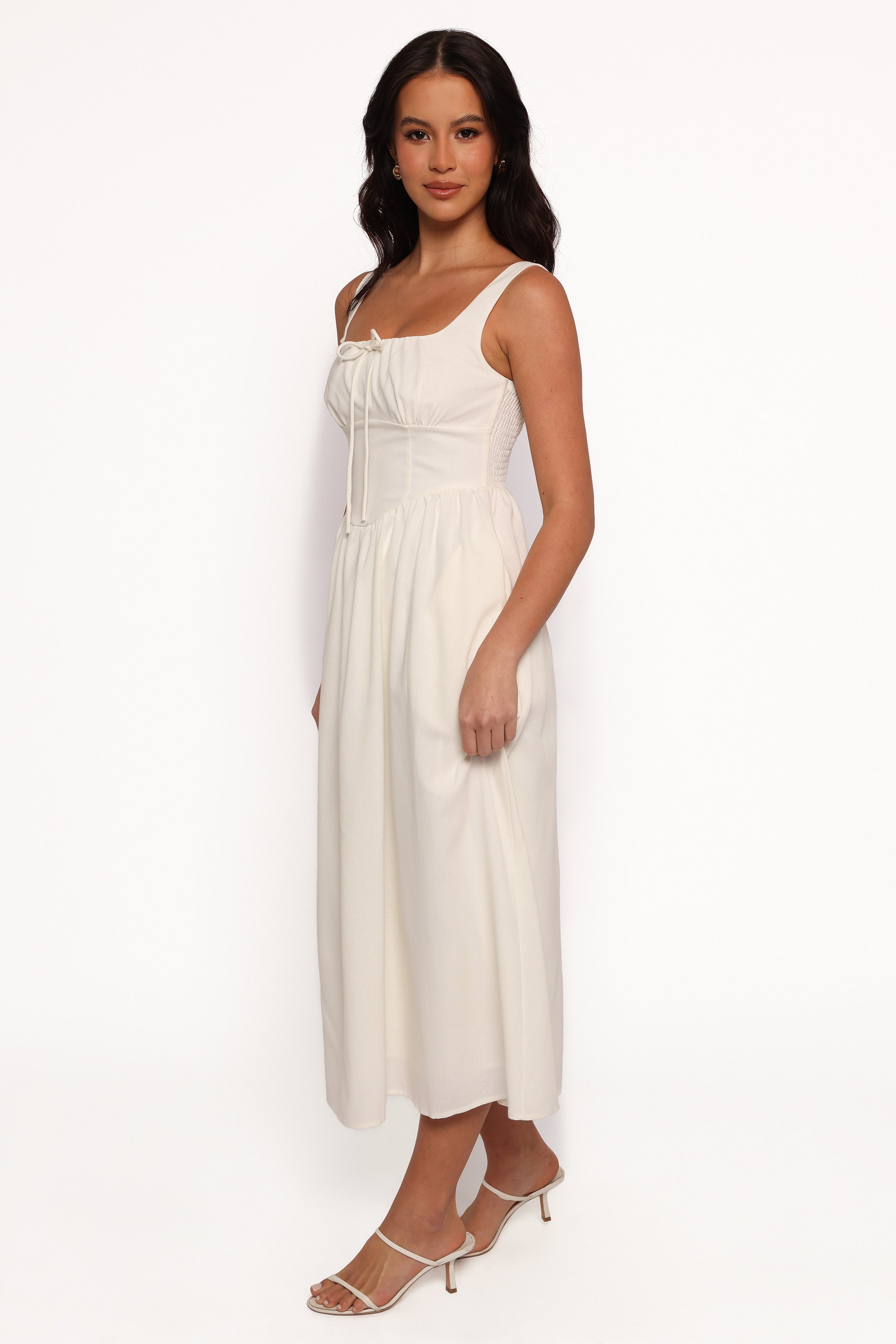 DRESSES Kinslee Midi Dress - White