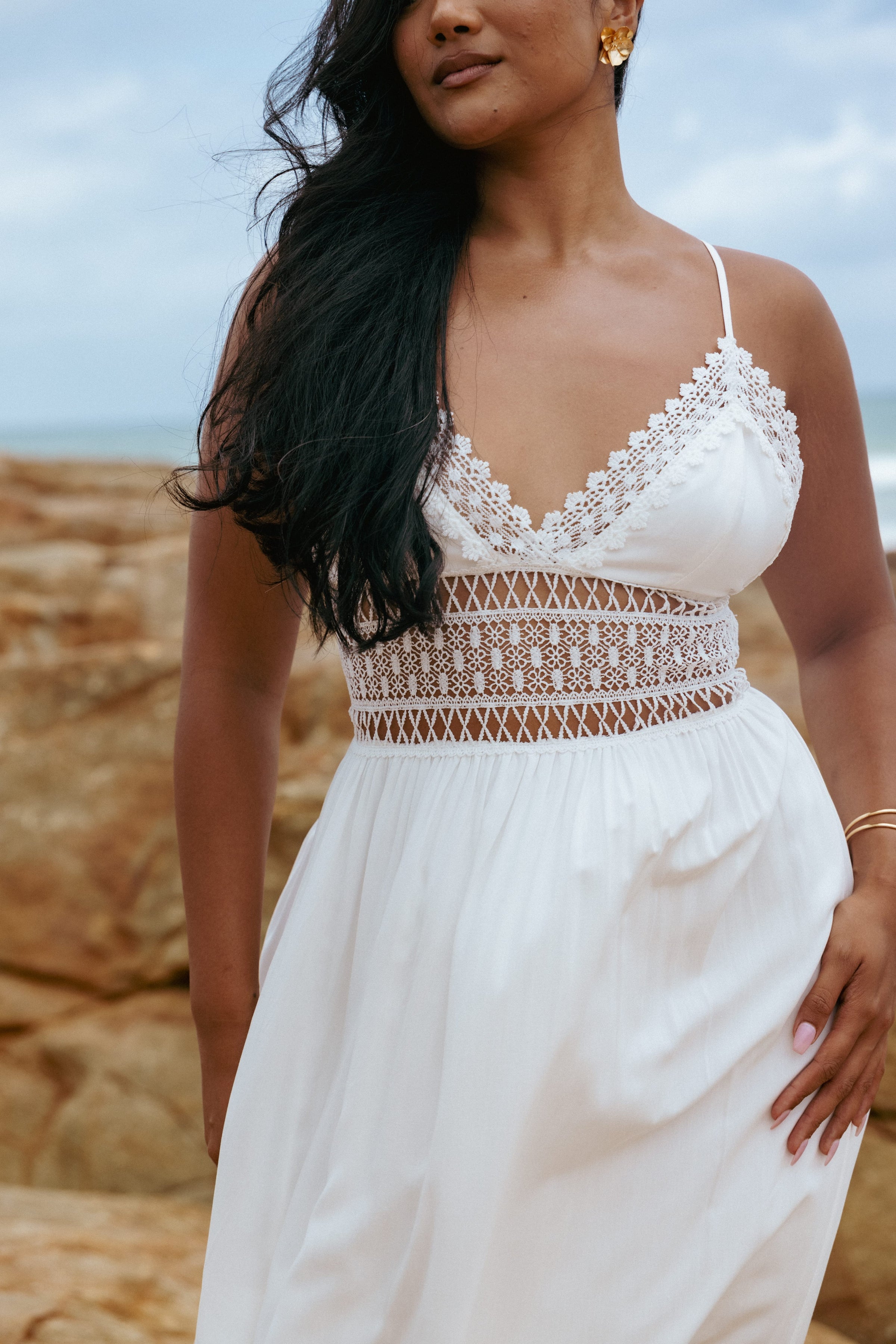 DRESSES Kiran Maxi Dress - White