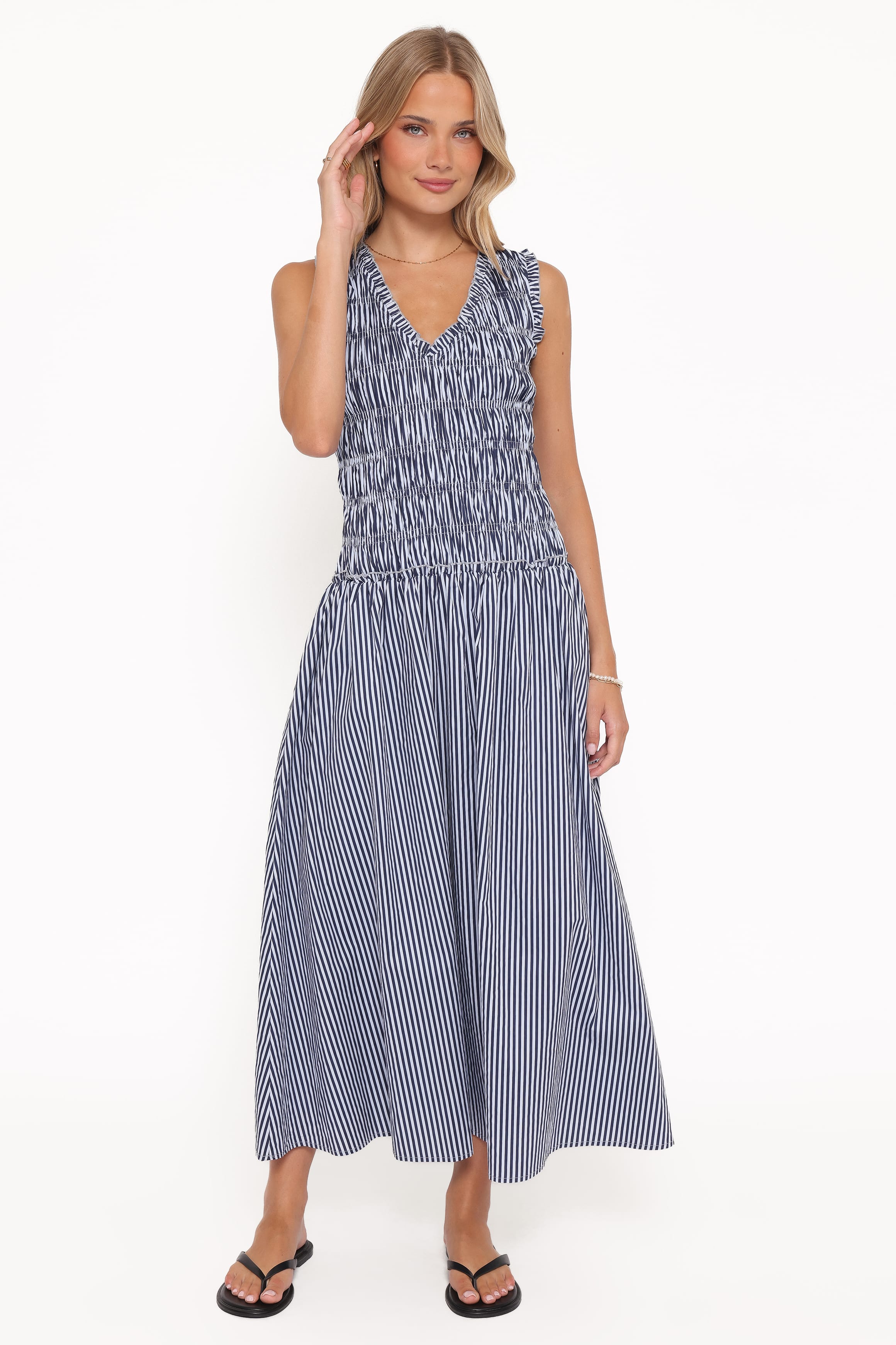 DRESSES Kirrilee Maxi Dress - Blue Stripe