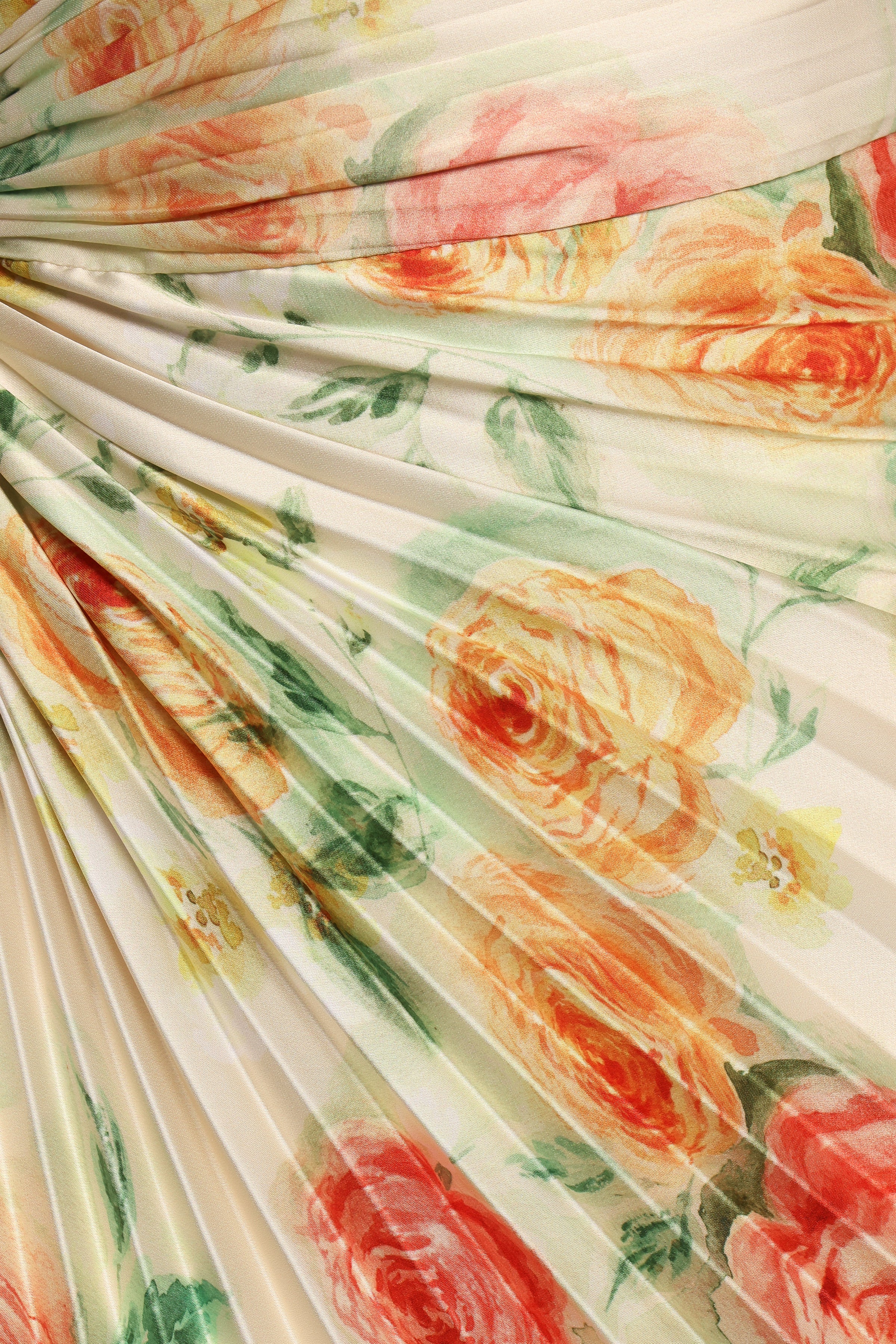 DRESSES Kleo One Shoulder Maxi Dress - Yellow Floral