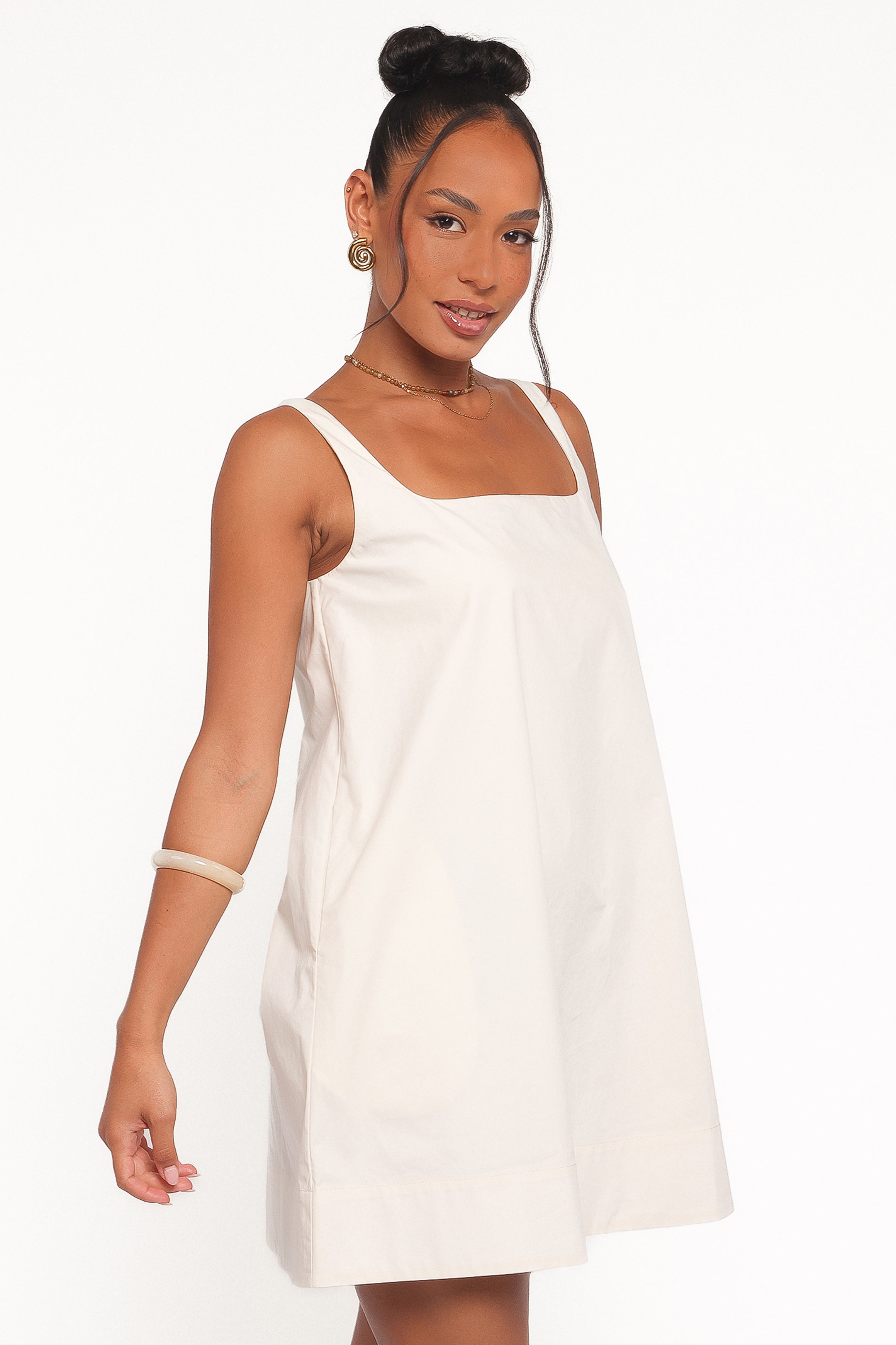 DRESSES Kora Mini Dress - Chalk White