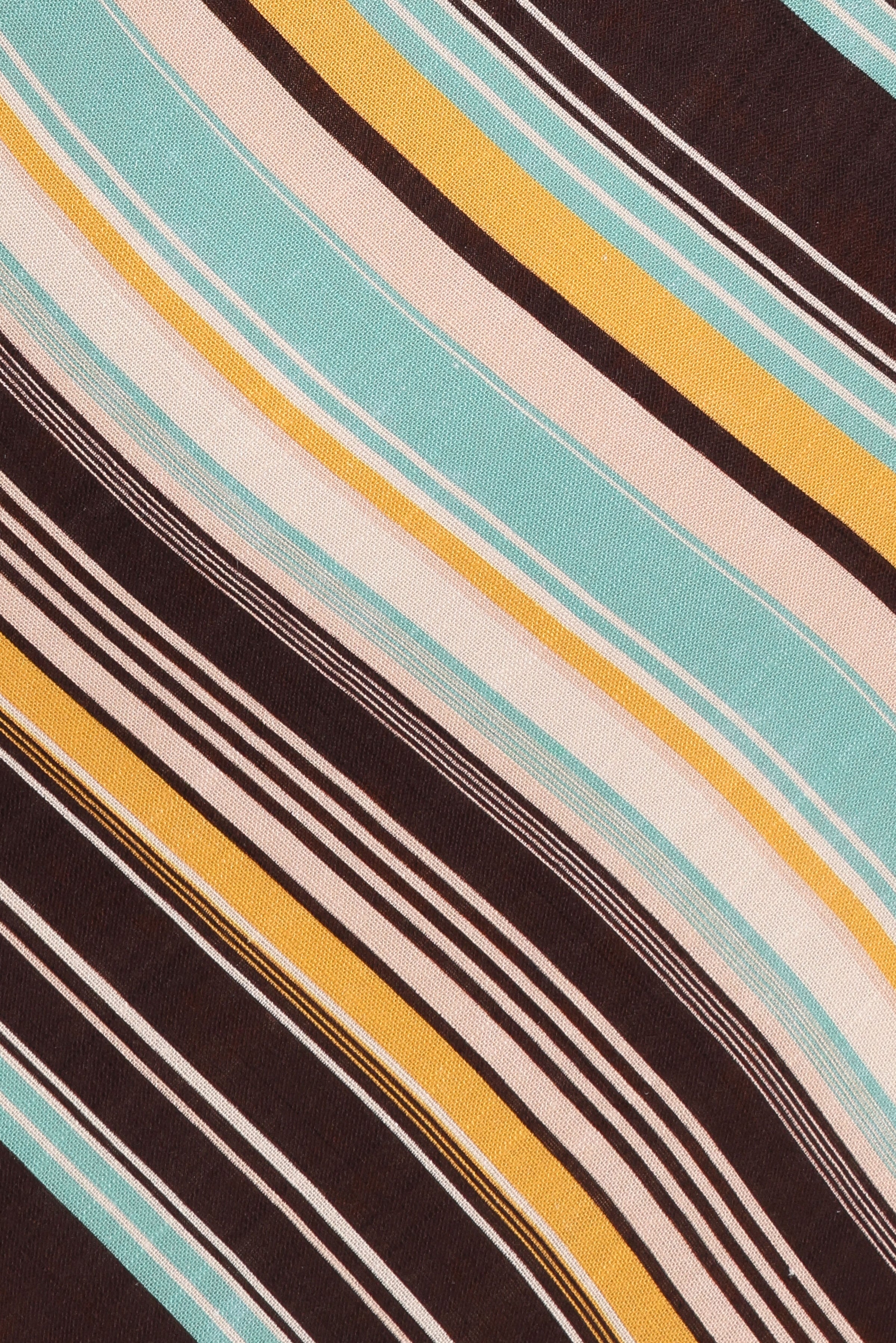 DRESSES Kosta Mini Dress - Brown Retro Stripe