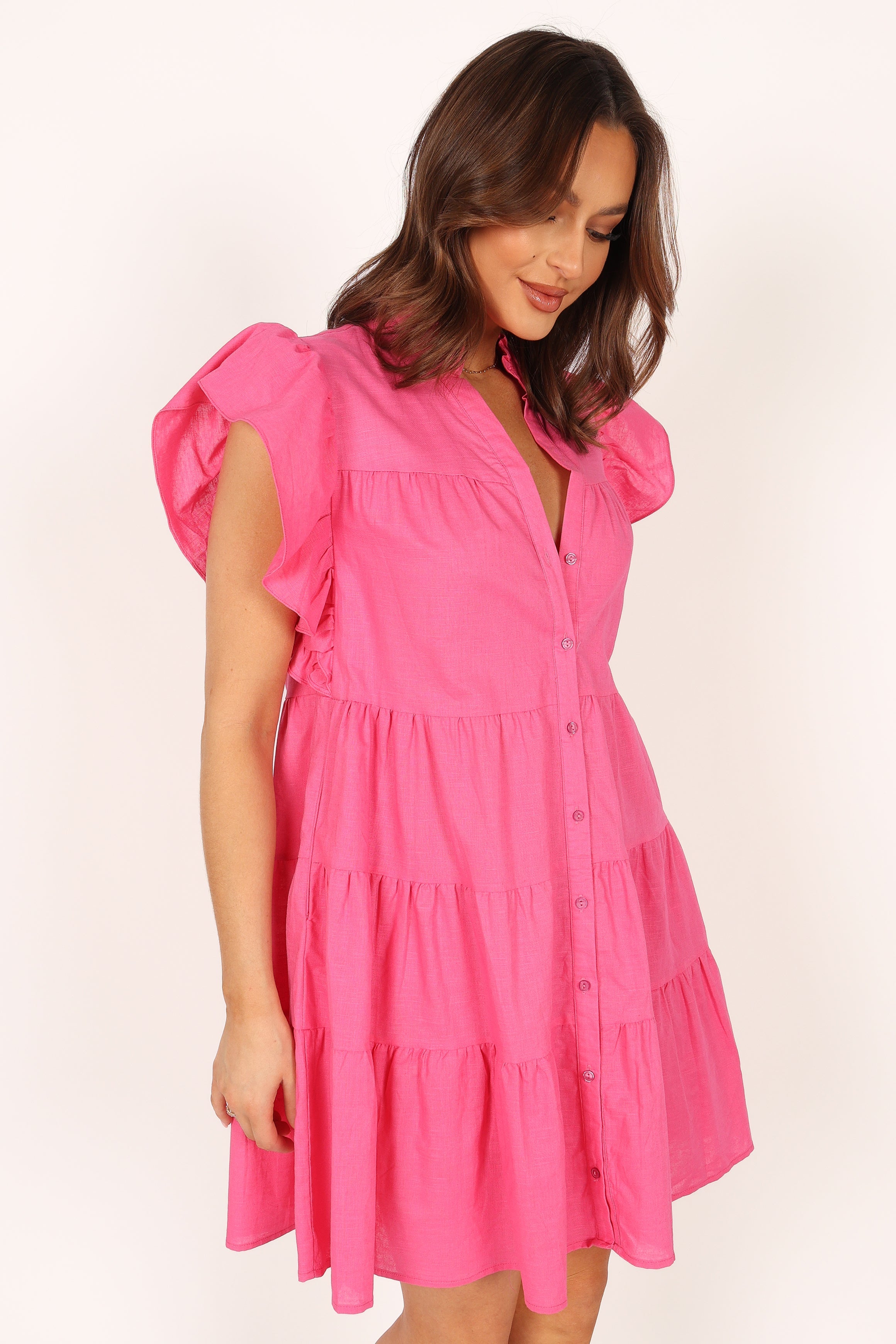DRESSES @Kristy Mini Dress - Pink
