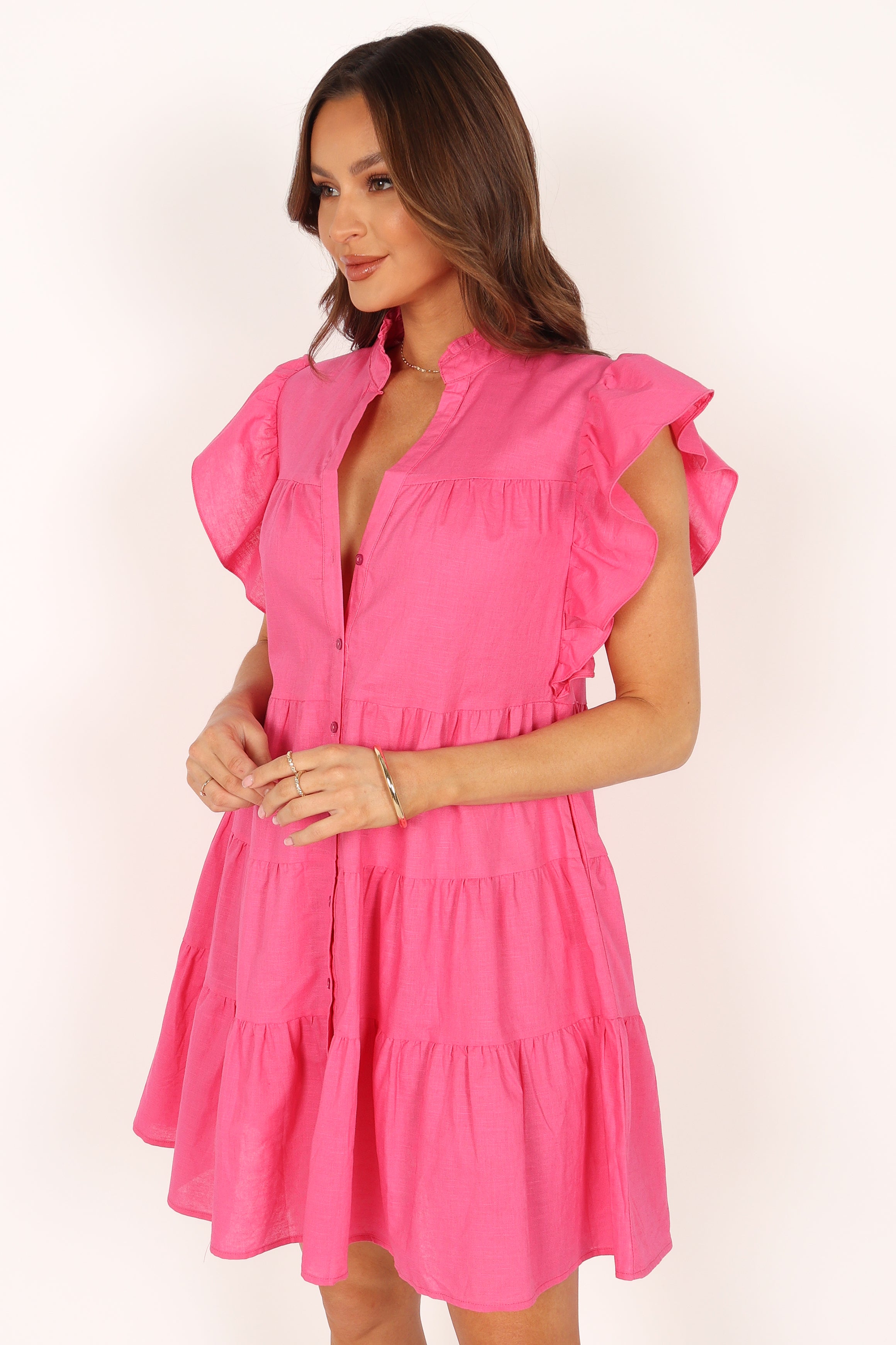 DRESSES @Kristy Mini Dress - Pink