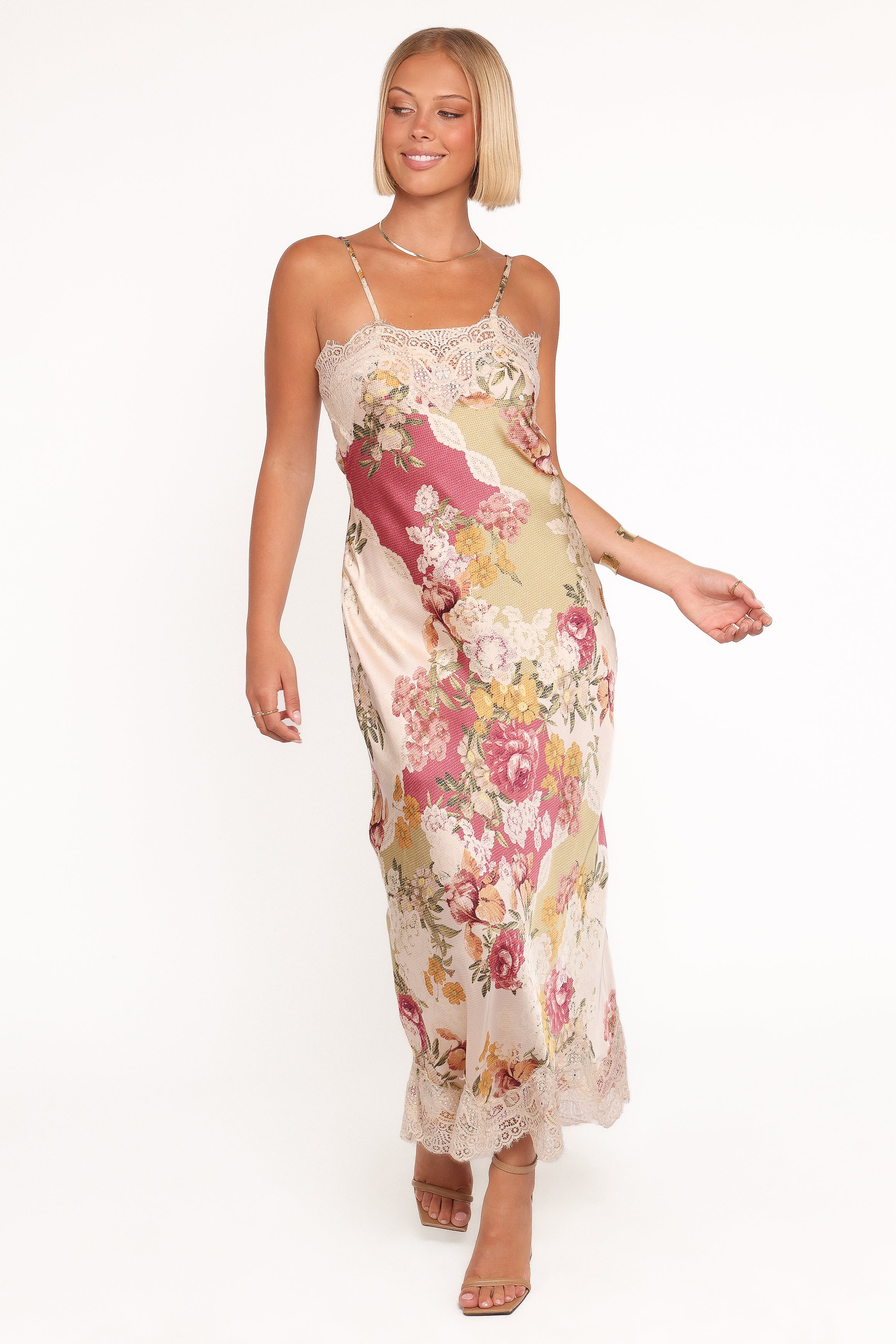 DRESSES Laken Maxi Dress - Patchwork Floral