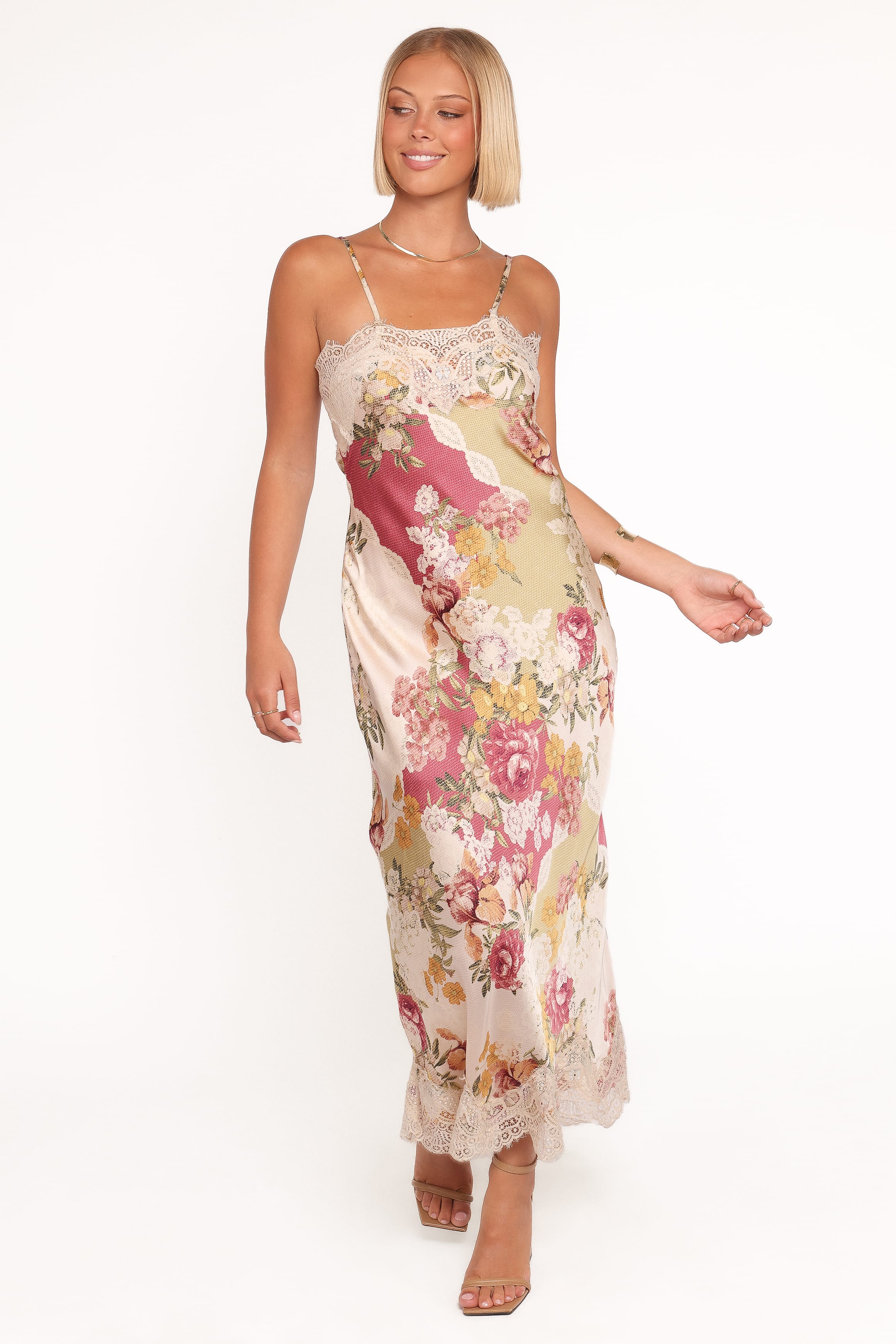 DRESSES Laken Maxi Dress - Patchwork Floral