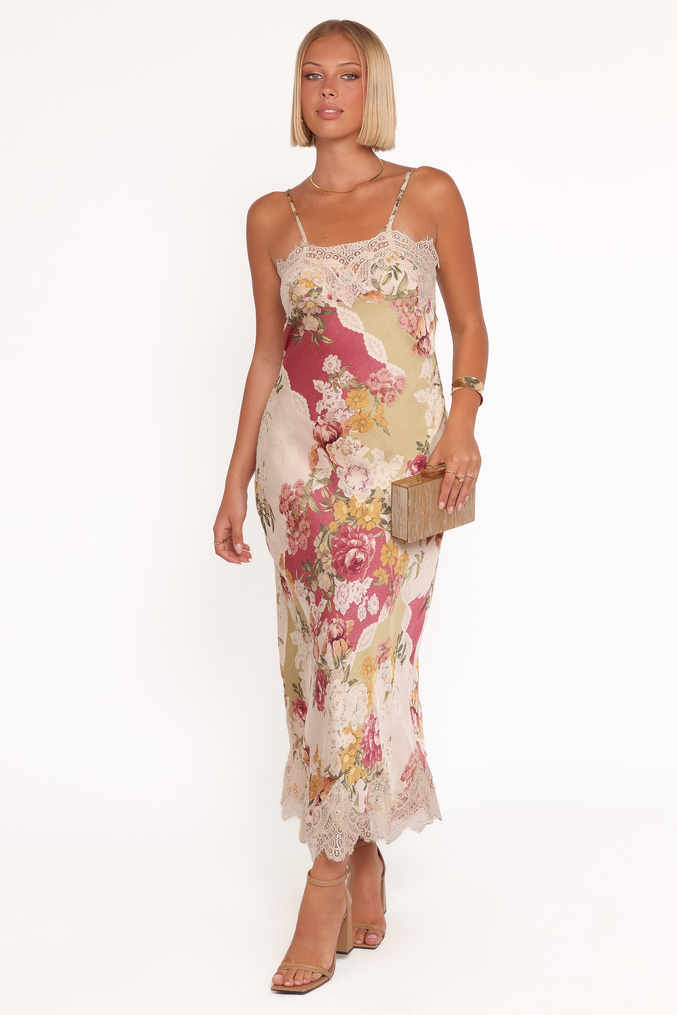 DRESSES Laken Maxi Dress - Patchwork Floral